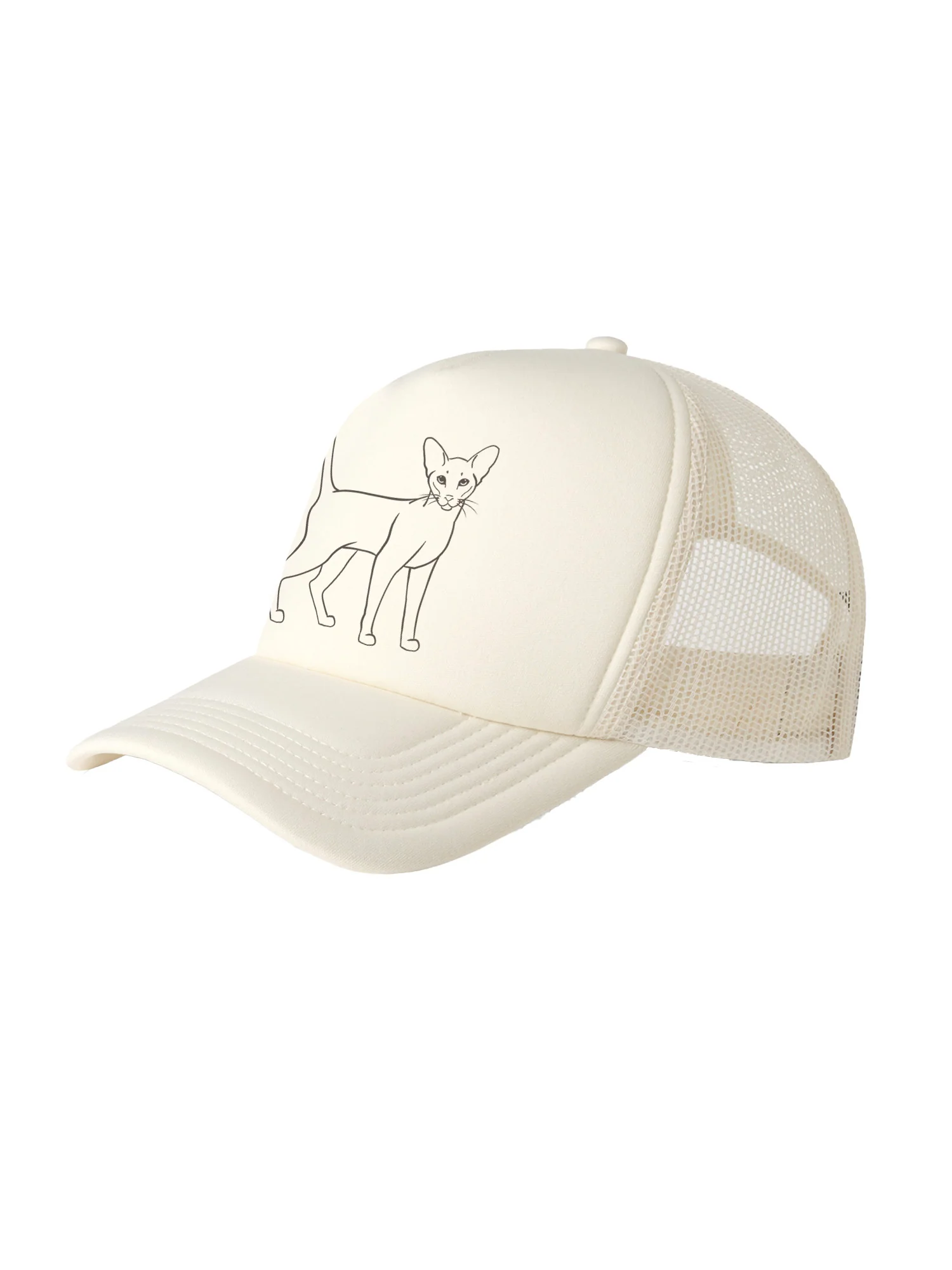 Siamese Foam Trucker Cap - Image 9