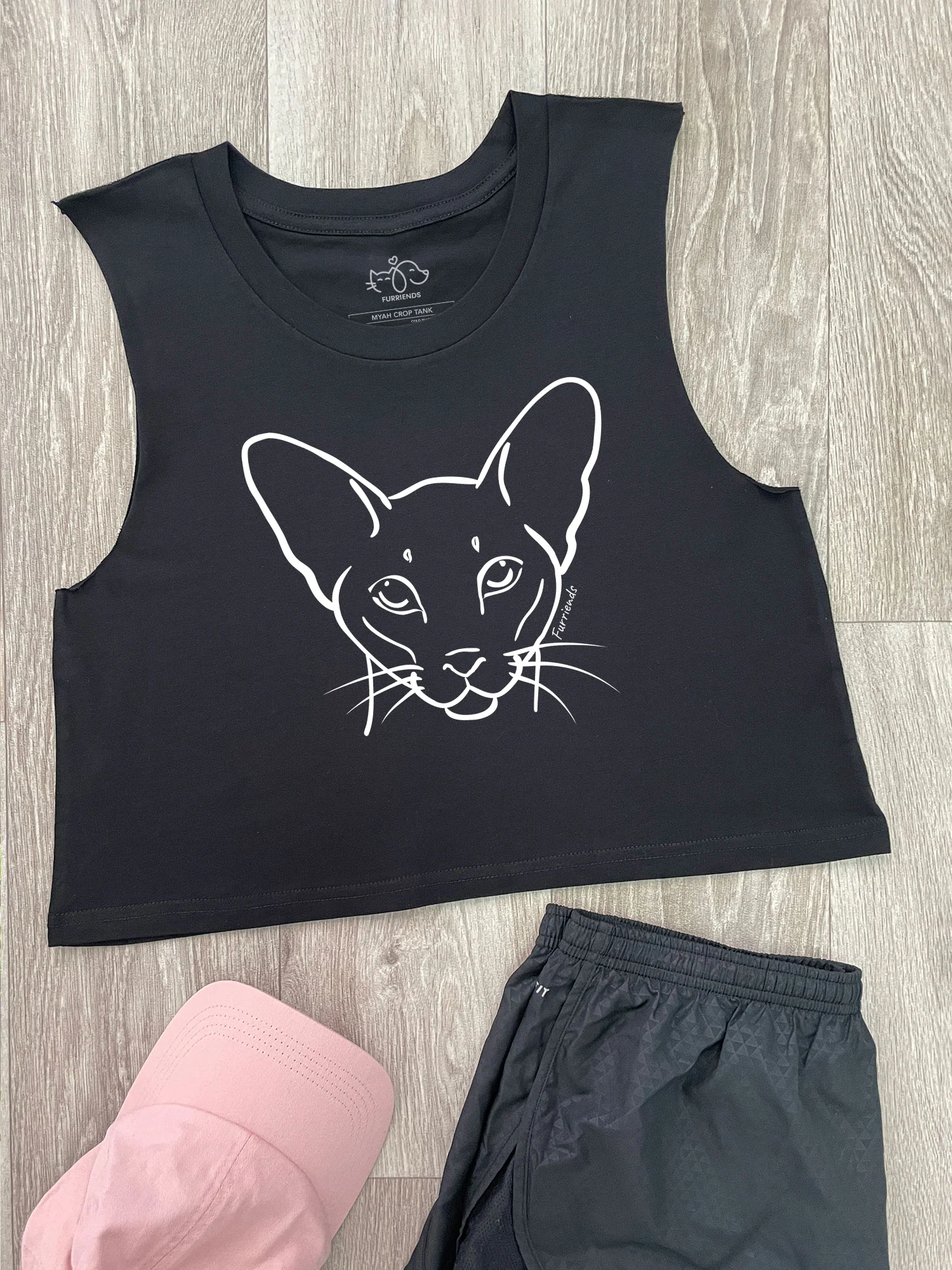 Siamese Myah Crop Tank - Image 2