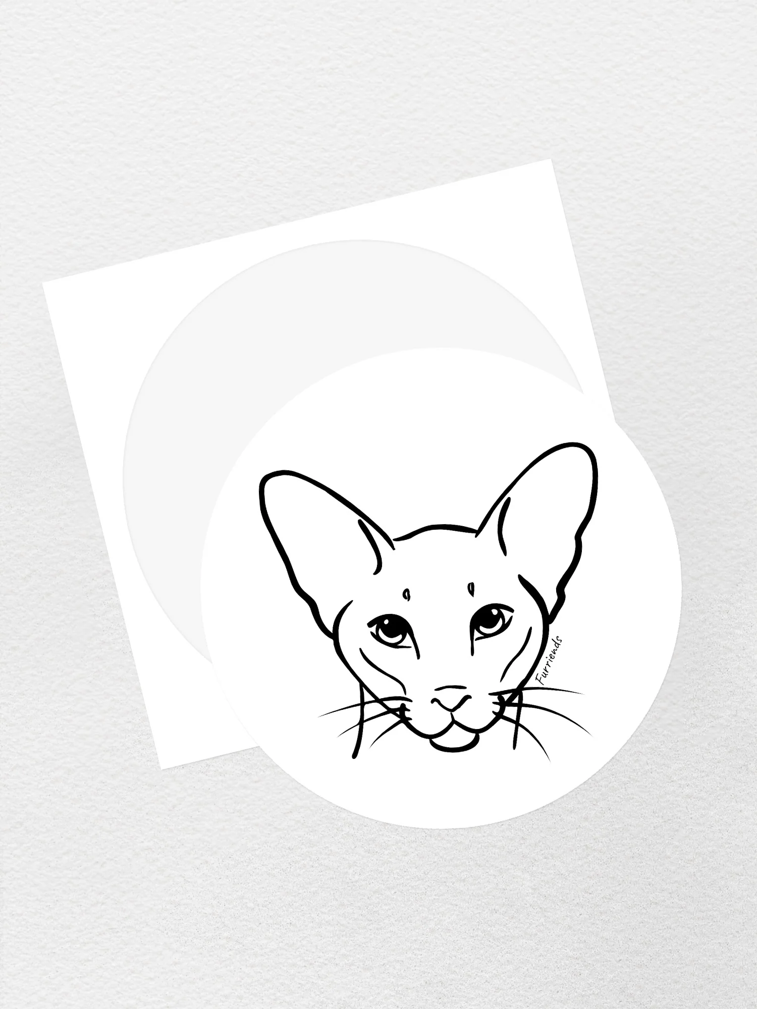 Siamese Sticker