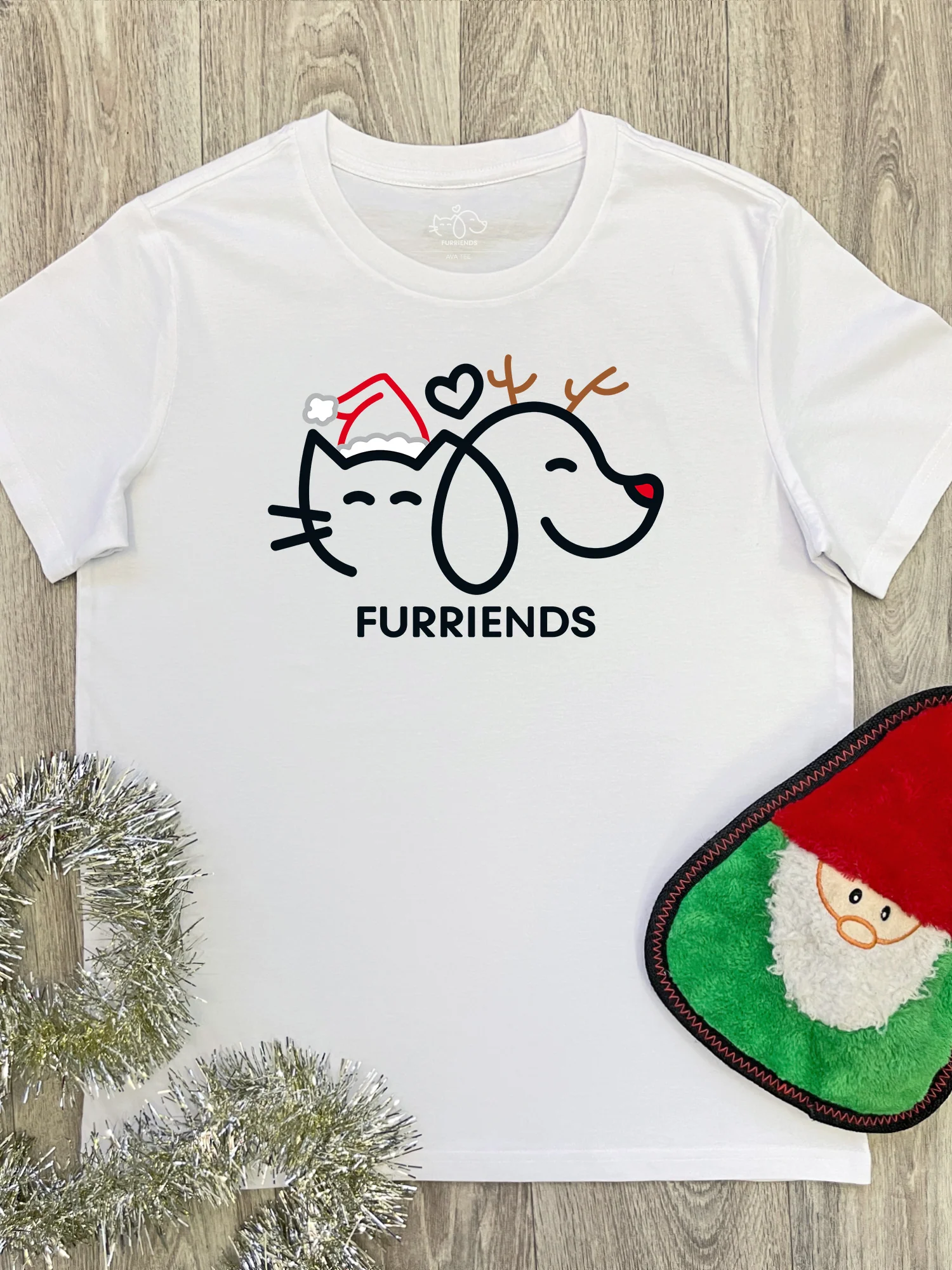 Furriends Signature Christmas Edition Ava Women's Regular Fit Tee - Image 2