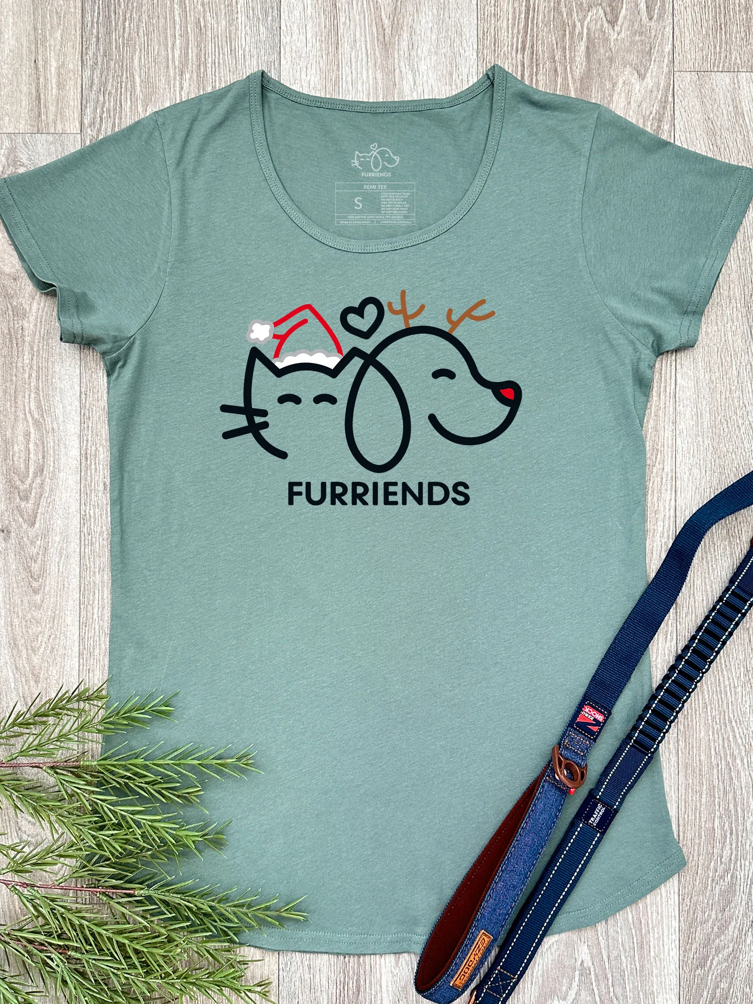 Furriends Signature Christmas Edition Remi Women's Tee - Image 4