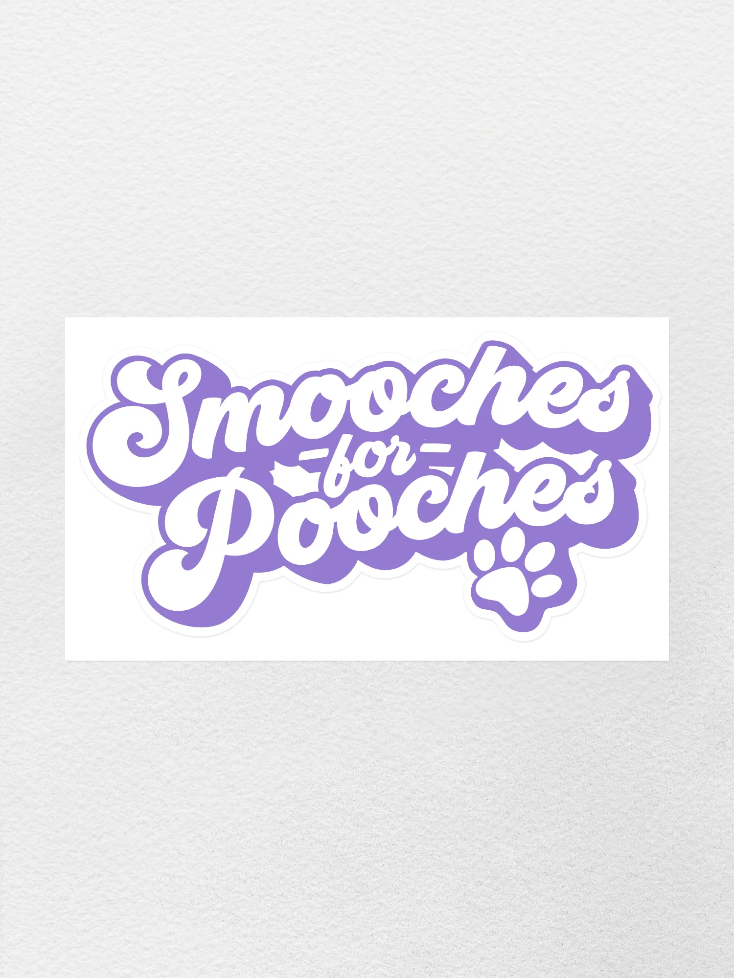 Smooches For Pooches Sticker - Image 8