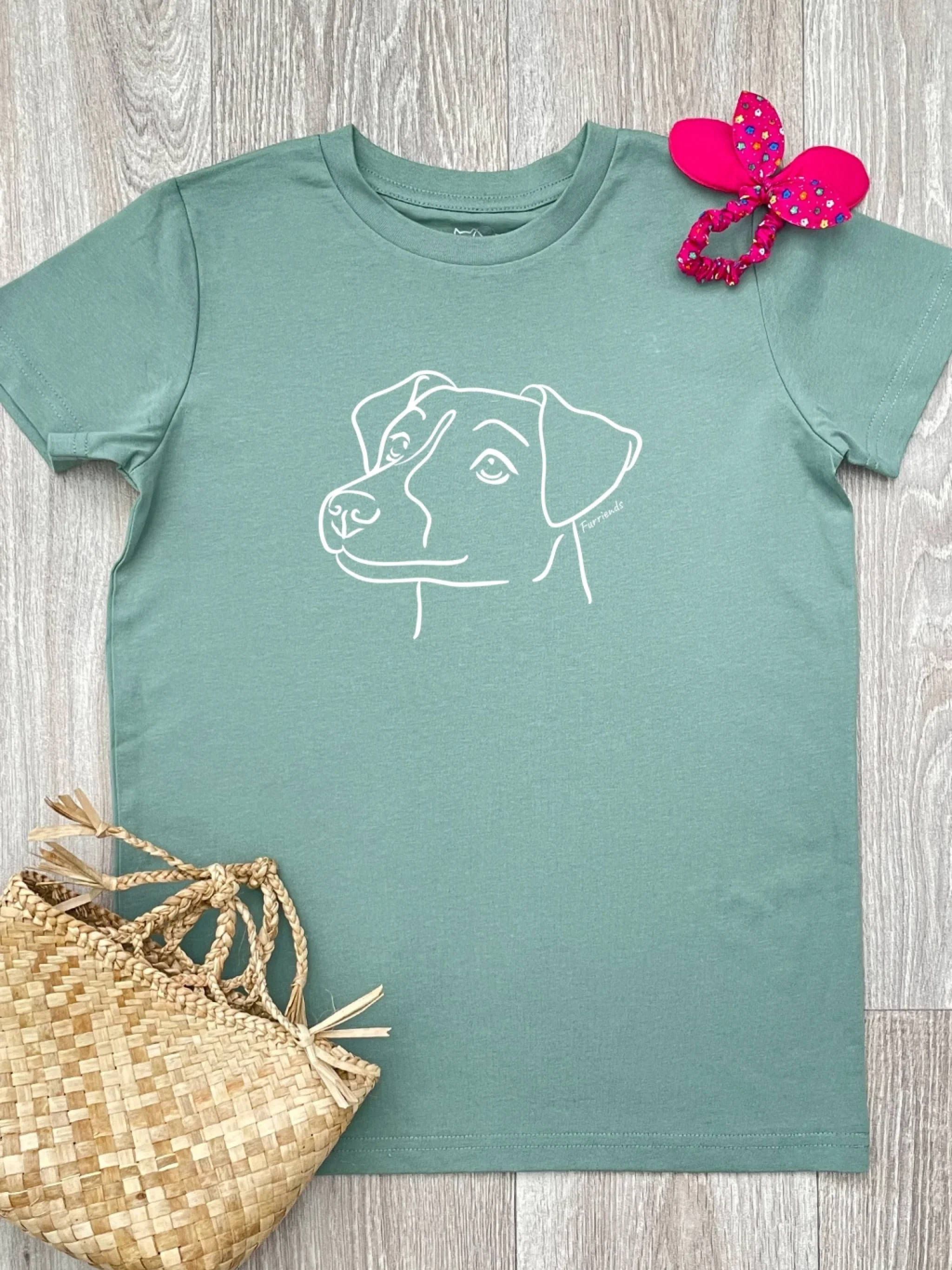 Smooth Coat Jack Russell Terrier Youth T-Shirt - Image 2