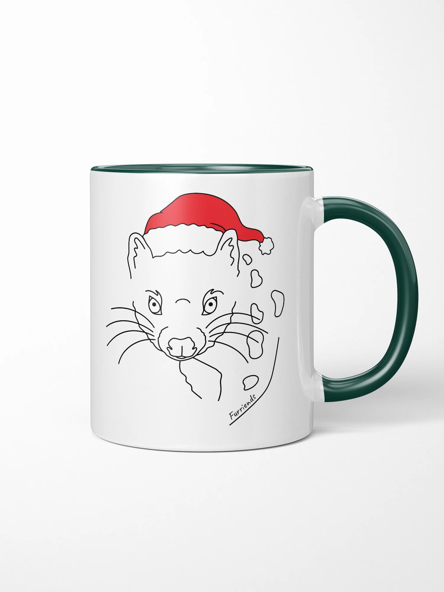 Spotted-Tailed Quoll Christmas Edition Ceramic Mug - Image 3