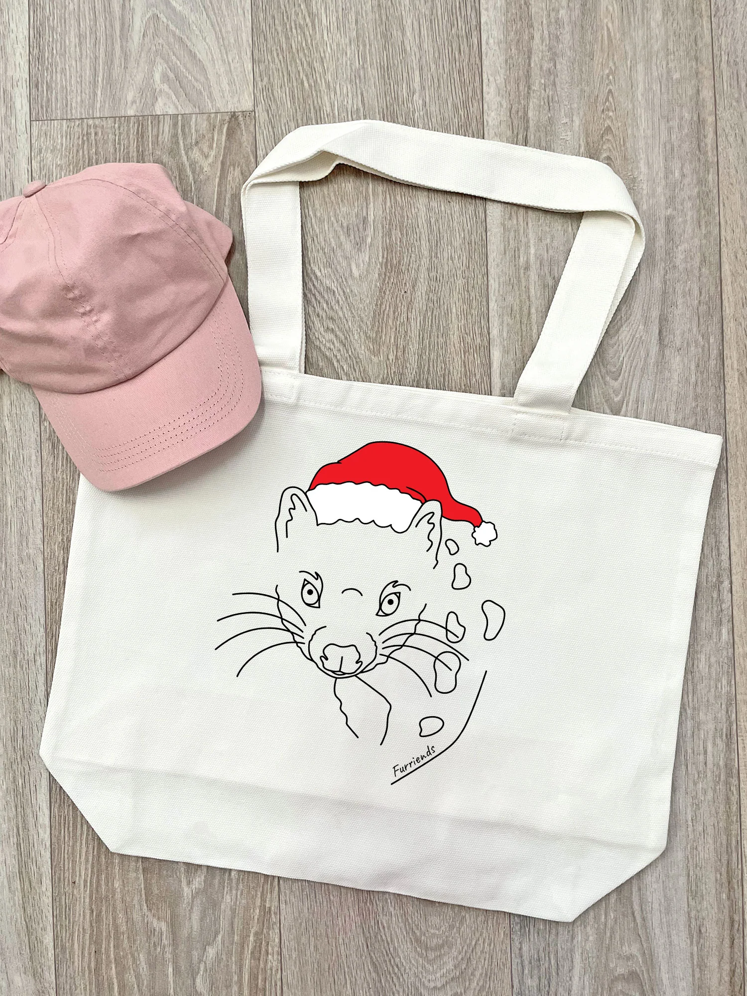 Spotted-Tailed Quoll Christmas Edition Stella Tote Bag - Image 2