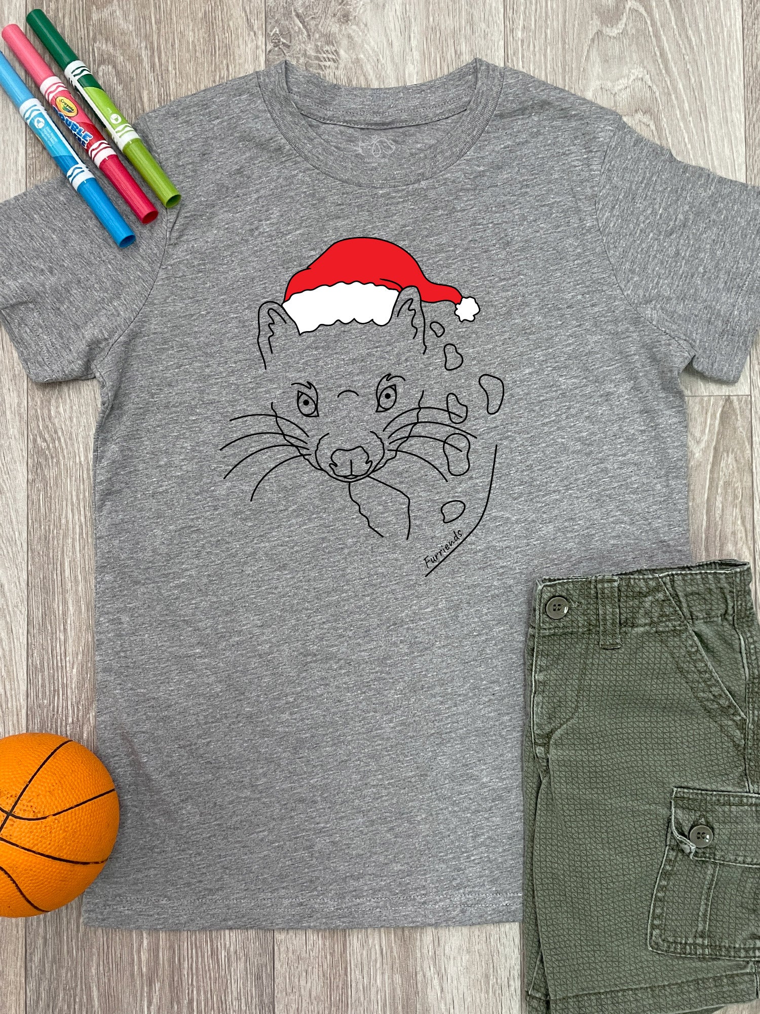 Spotted-Tailed Quoll Christmas Edition Youth Tee - Image 3