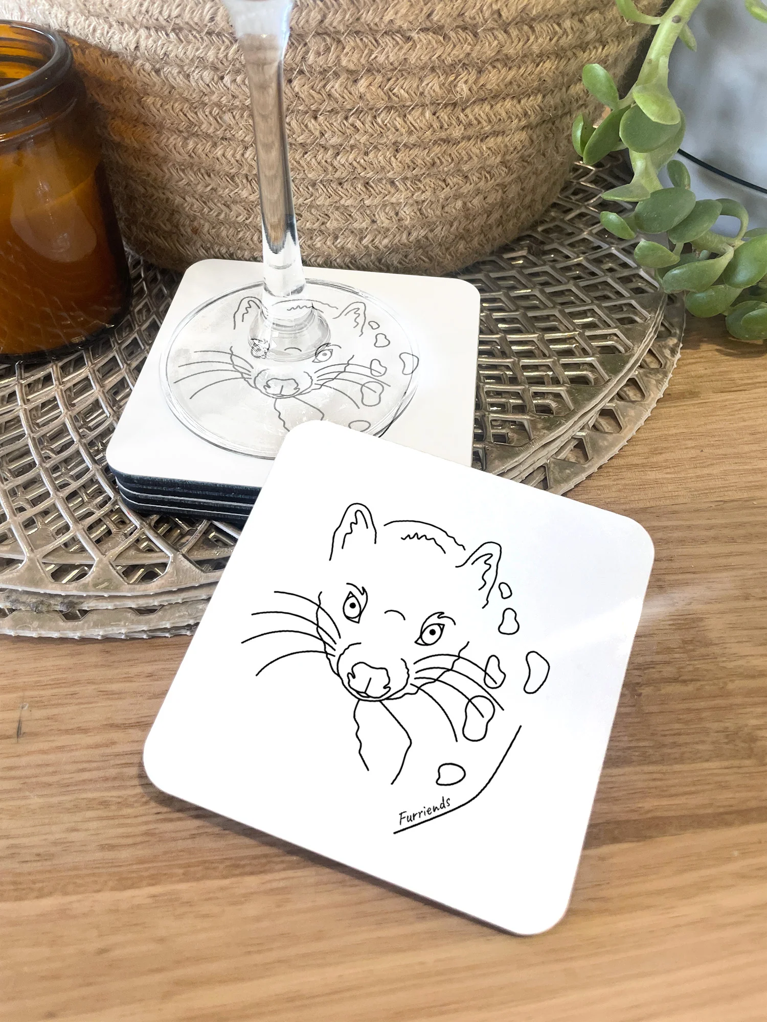 Spotted-Tailed Quoll Coaster - Image 2