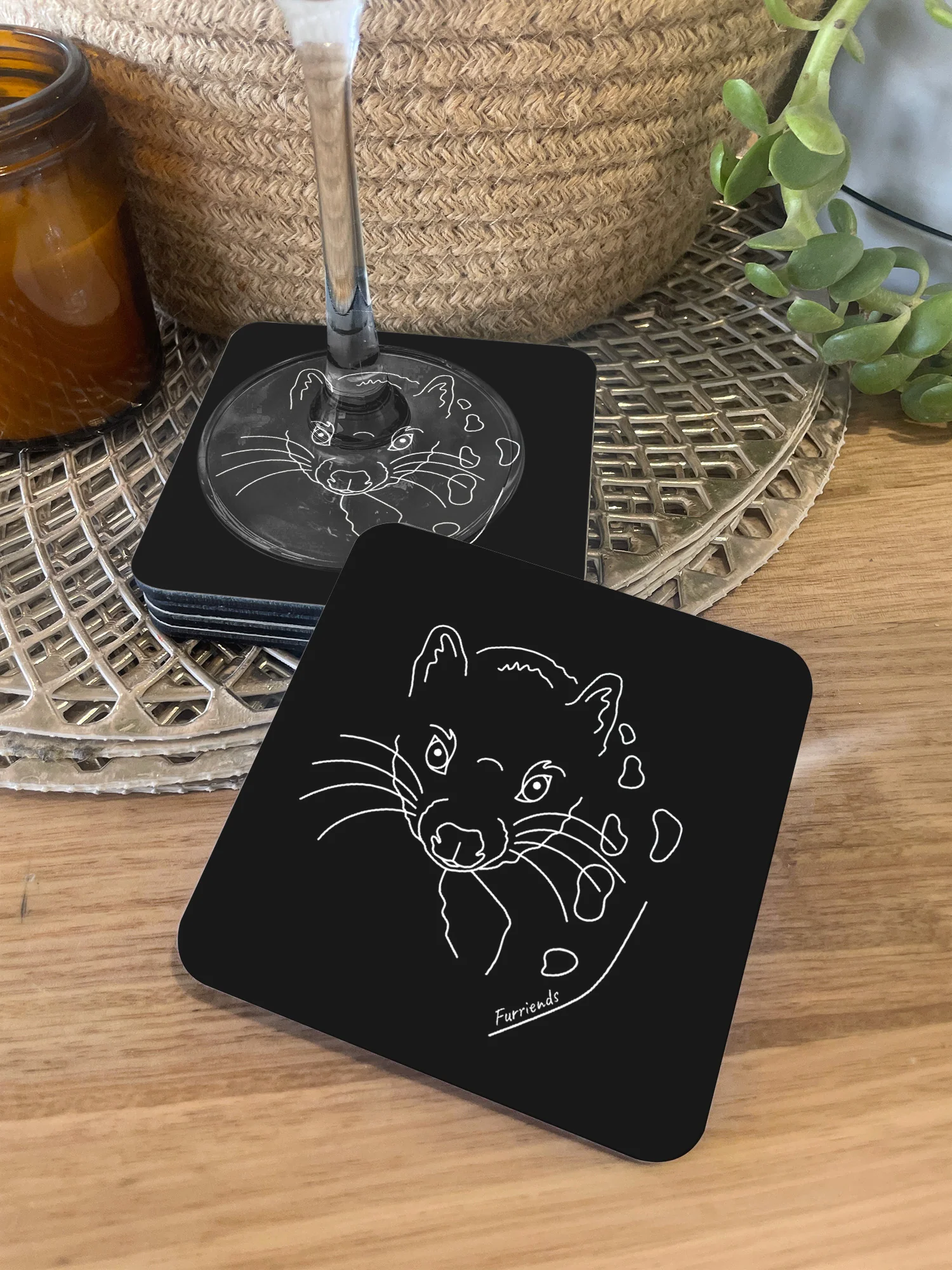 Spotted-Tailed Quoll Coaster - Image 4