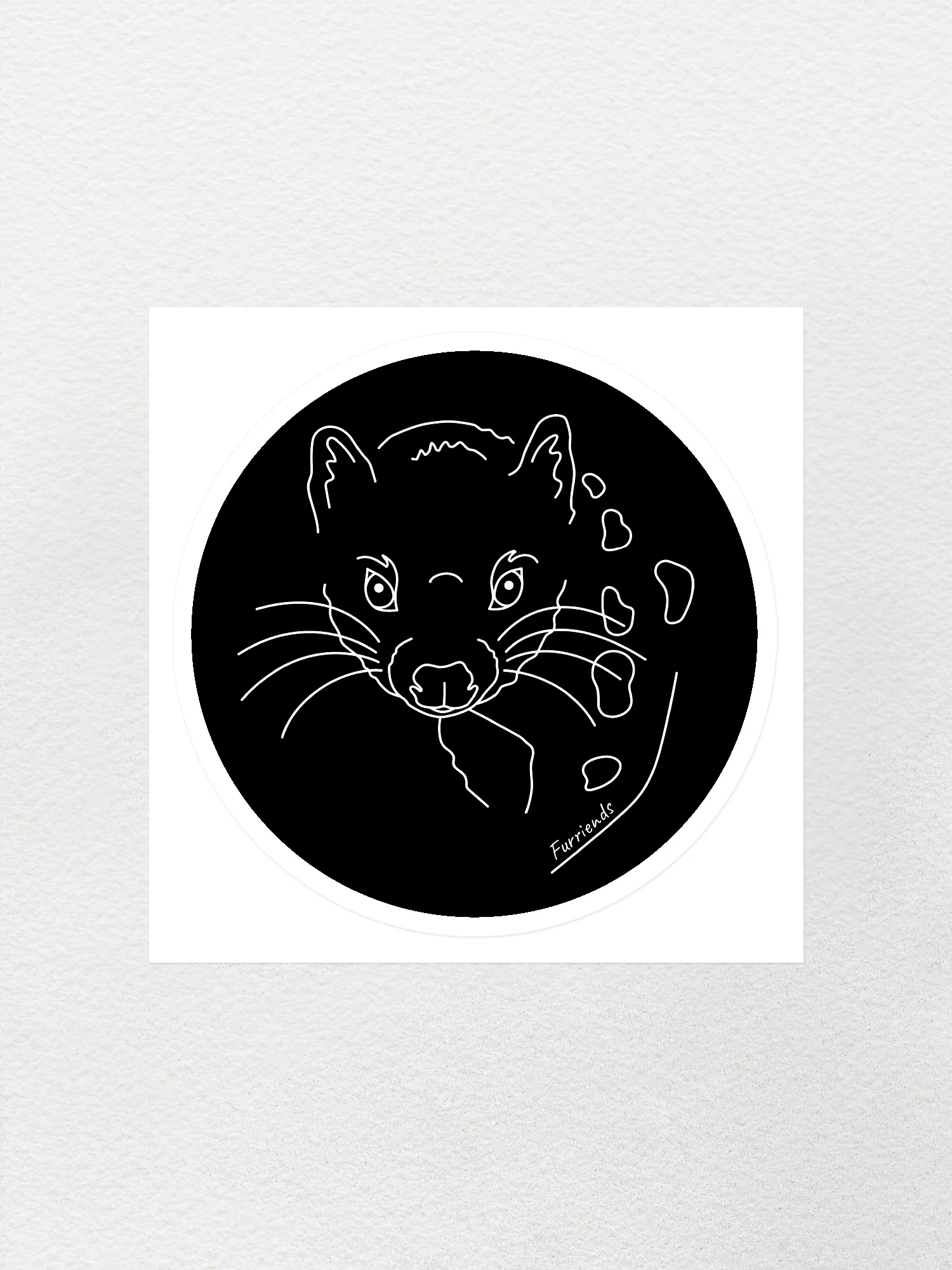 Spotted-Tailed Quoll Sticker - Image 2