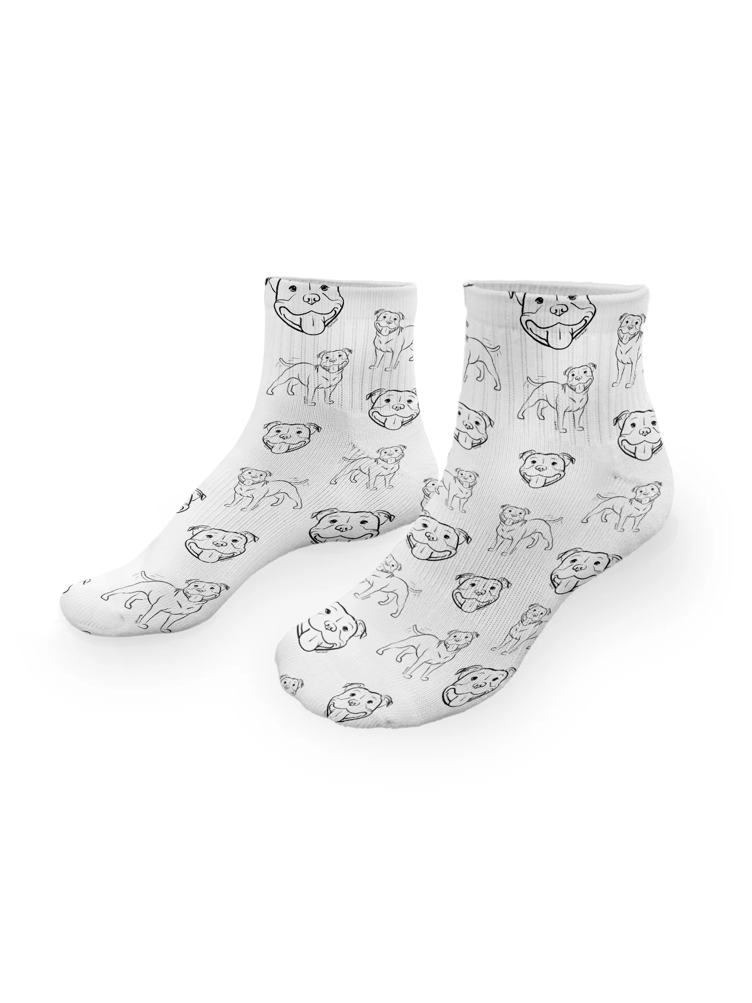 Staffordshire Bull Terrier Ankle Socks - Image 4
