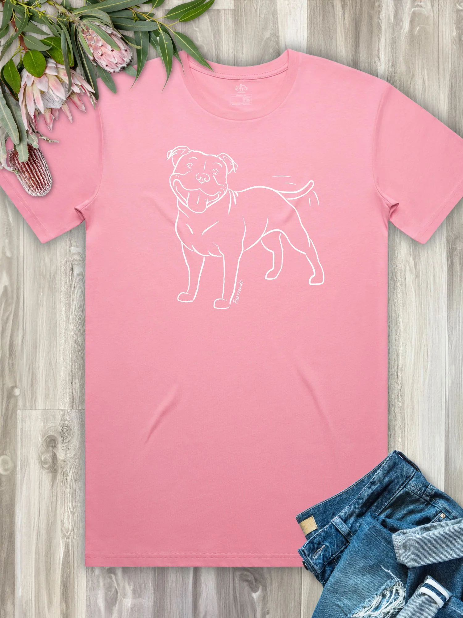 Staffordshire Bull Terrier Regular Fit T-shirt - Image 11