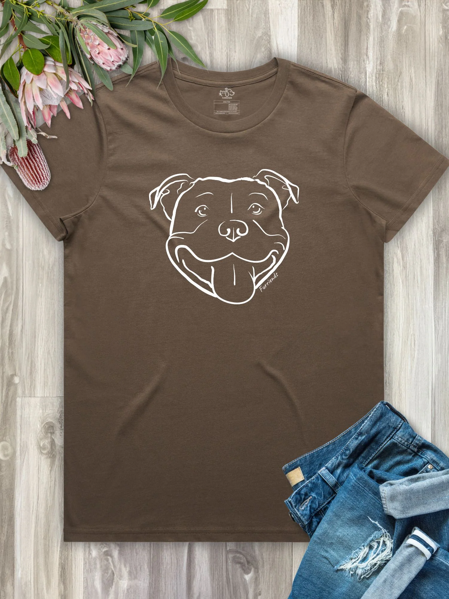 Staffordshire Bull Terrier Regular Fit T-shirt - Image 7