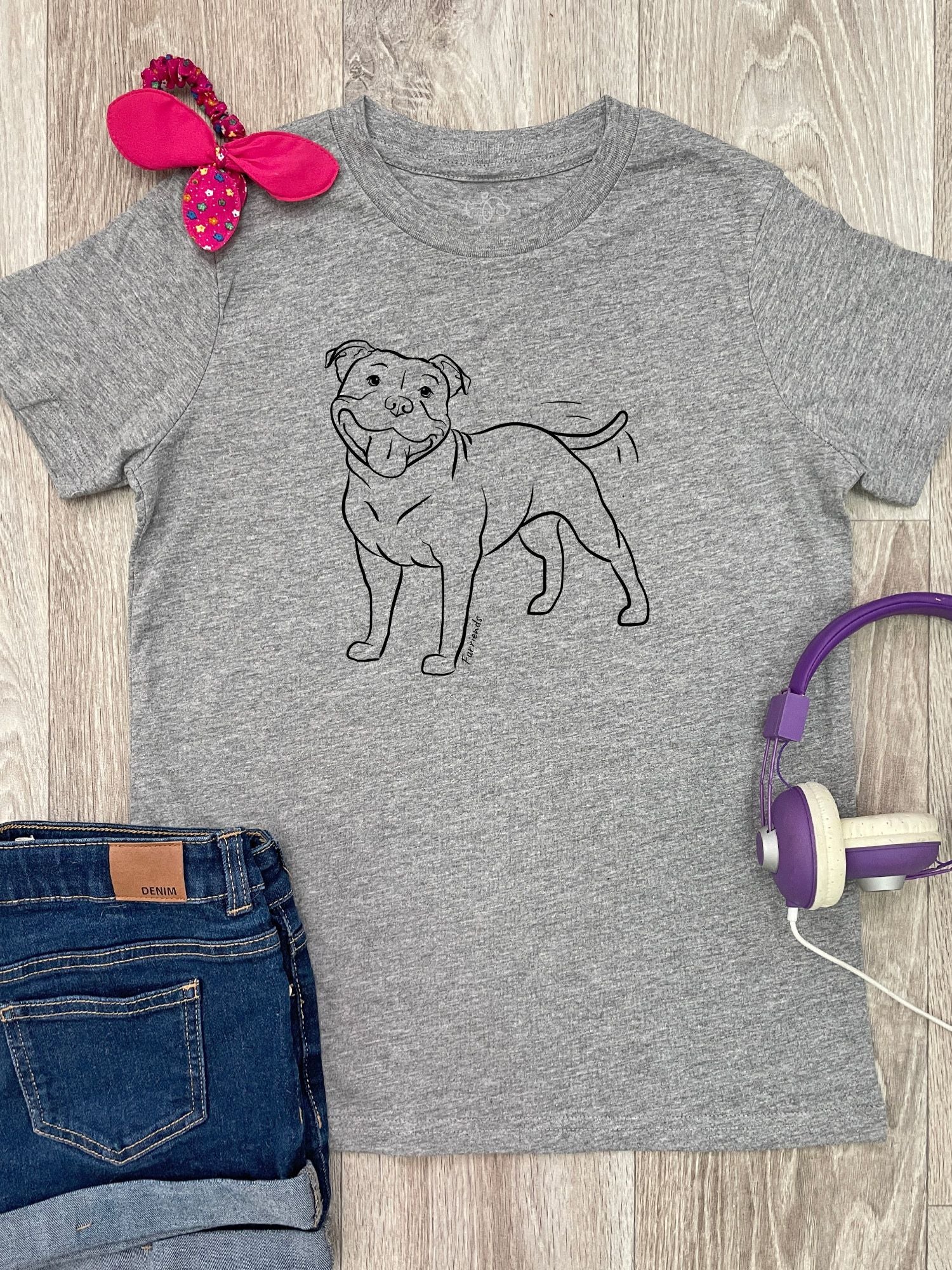 Staffordshire Bull Terrier Youth T-Shirt - Image 2