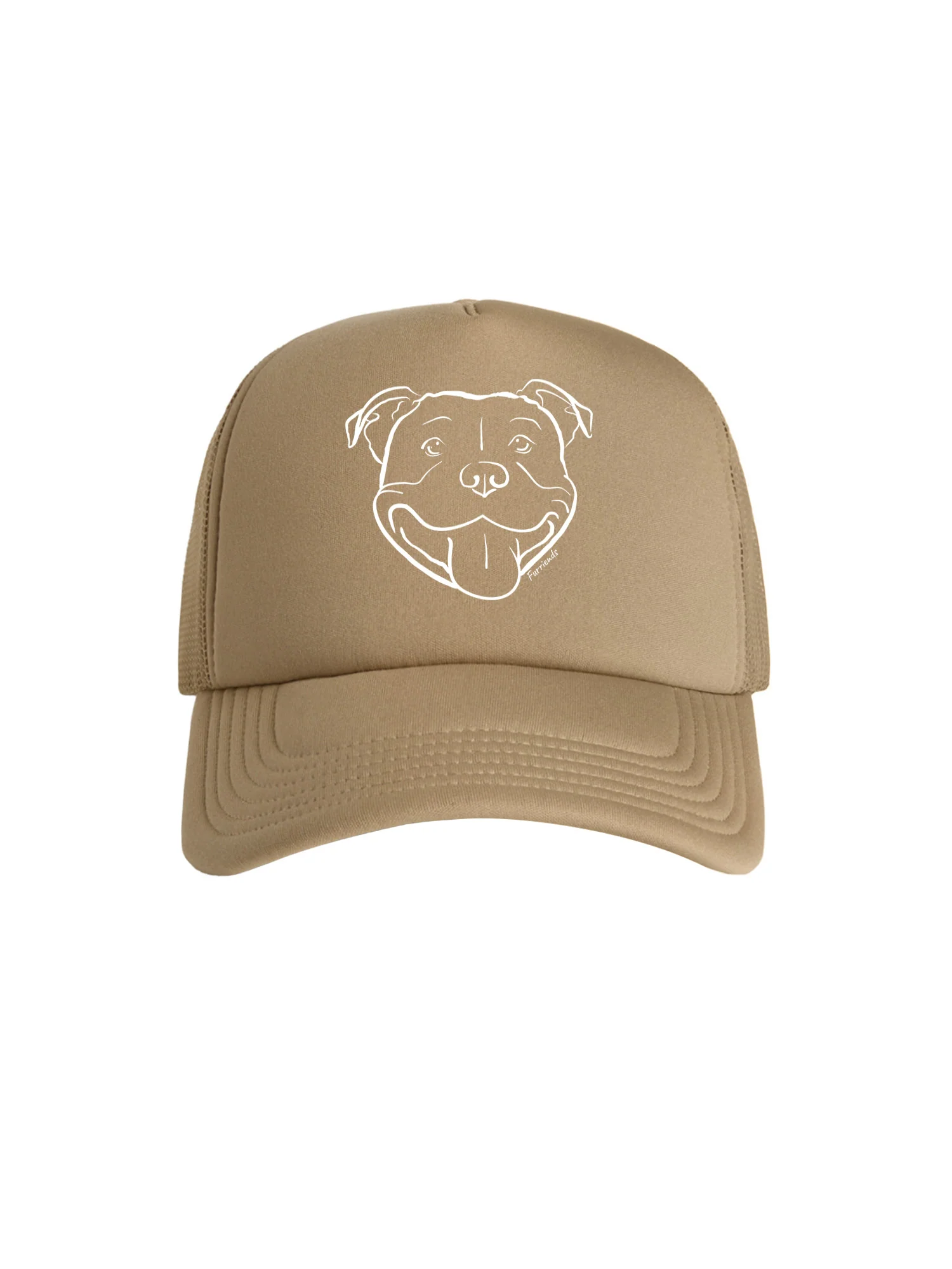 Staffordshire Bull Terrier Foam Trucker Cap - Image 2