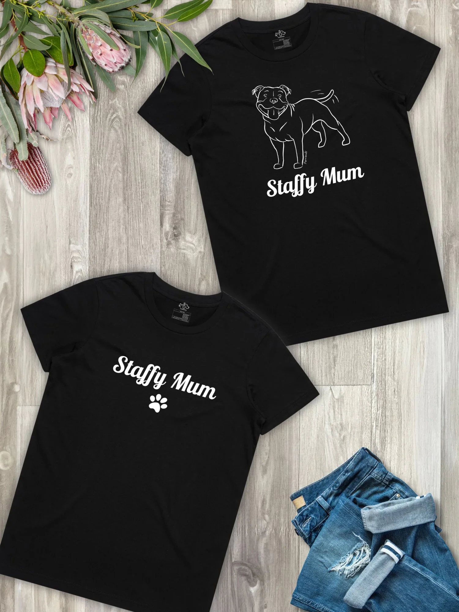 Staffy Mum Regular Fit T-shirt