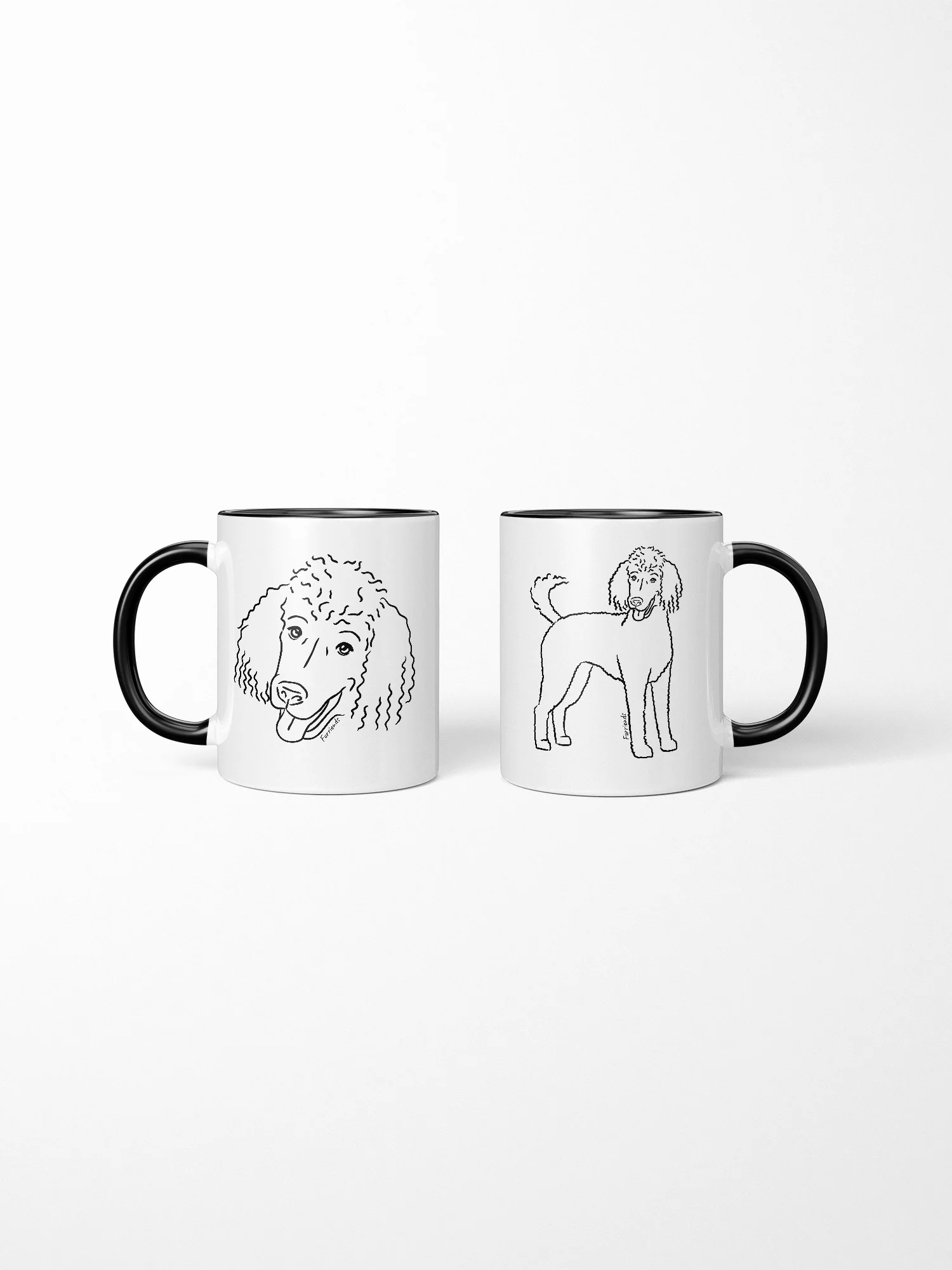 Poodle Ceramic Mug - Image 3