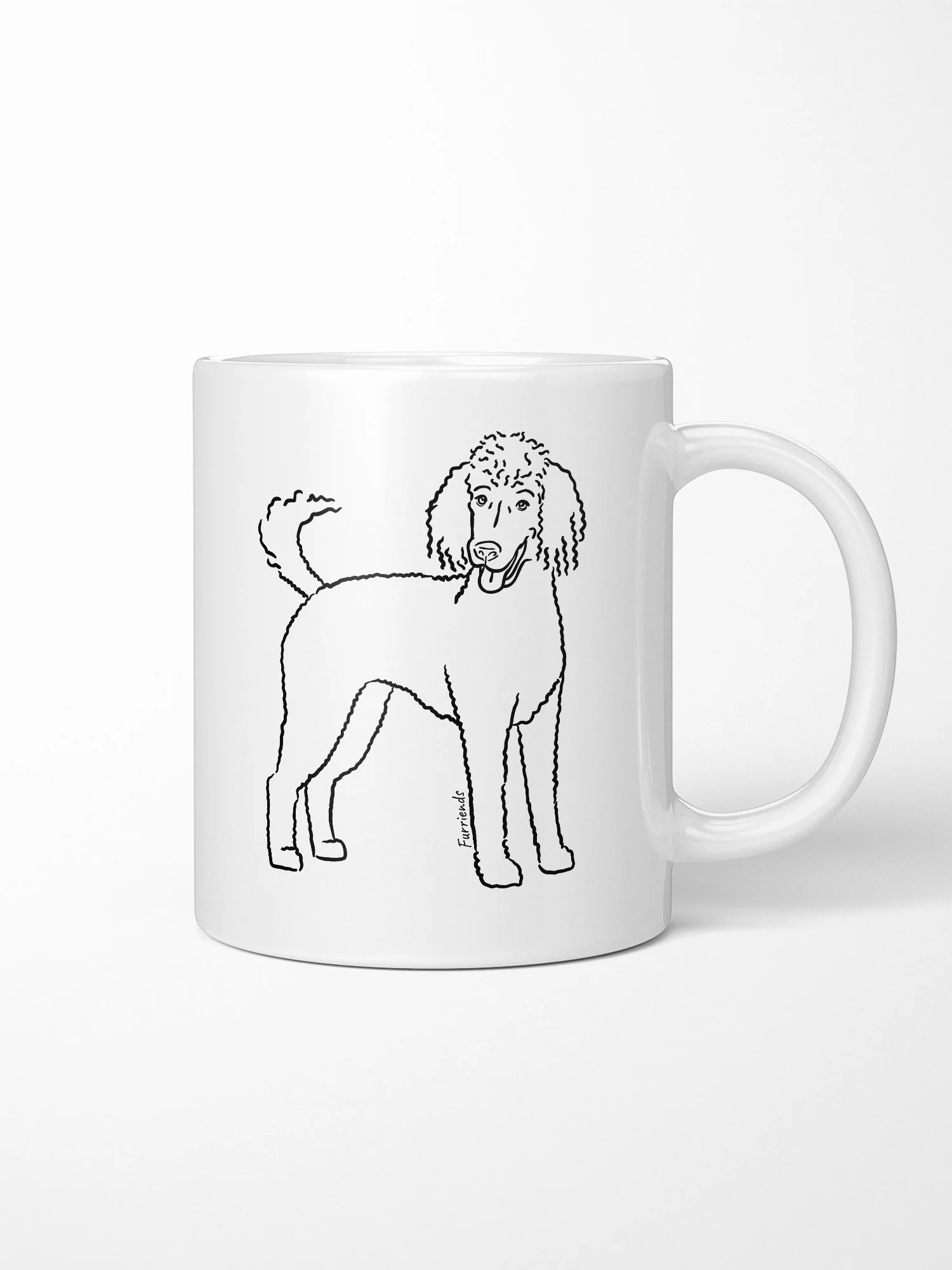 Poodle Ceramic Mug - Image 4