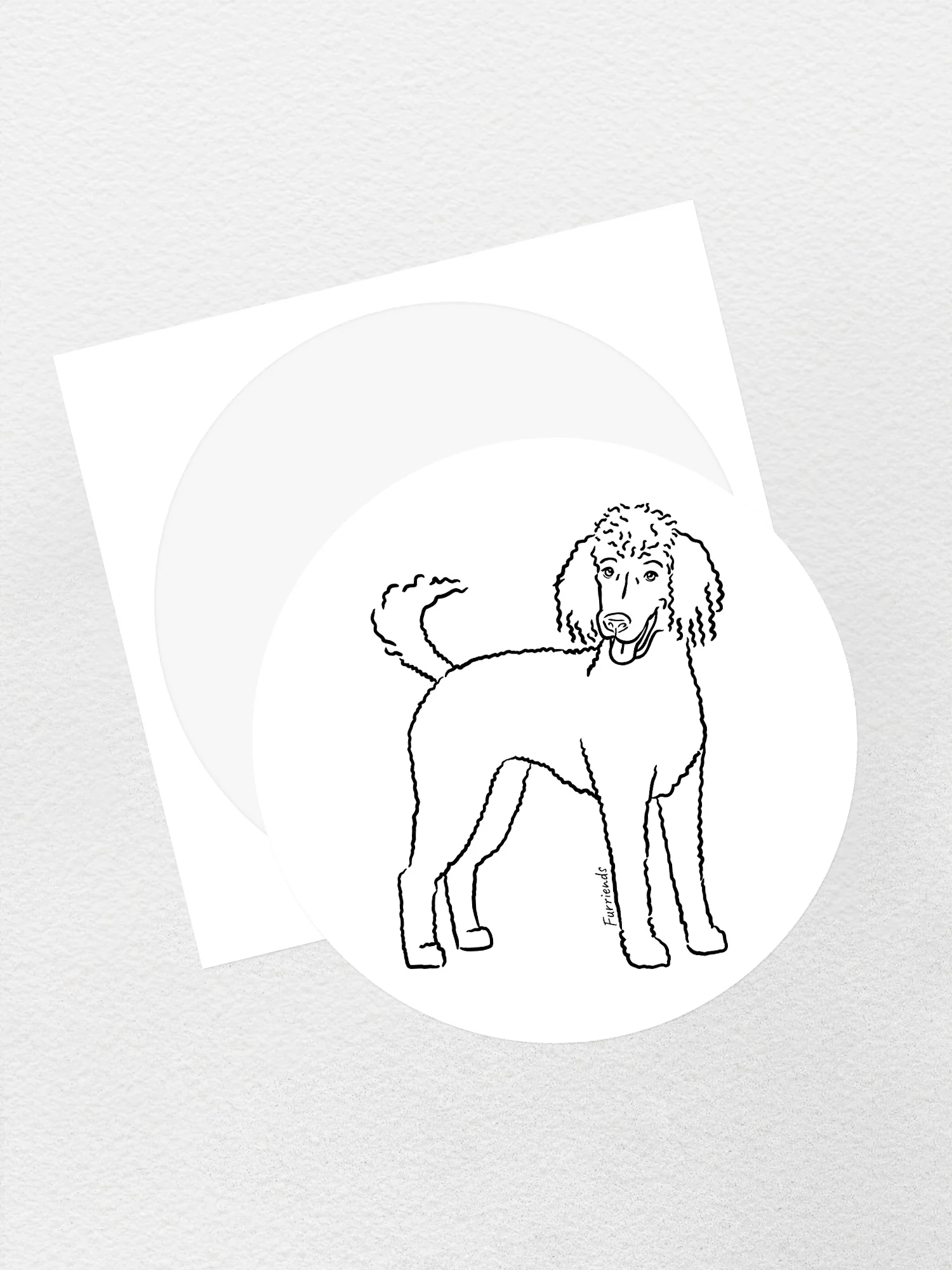 Poodle Sticker - Image 4
