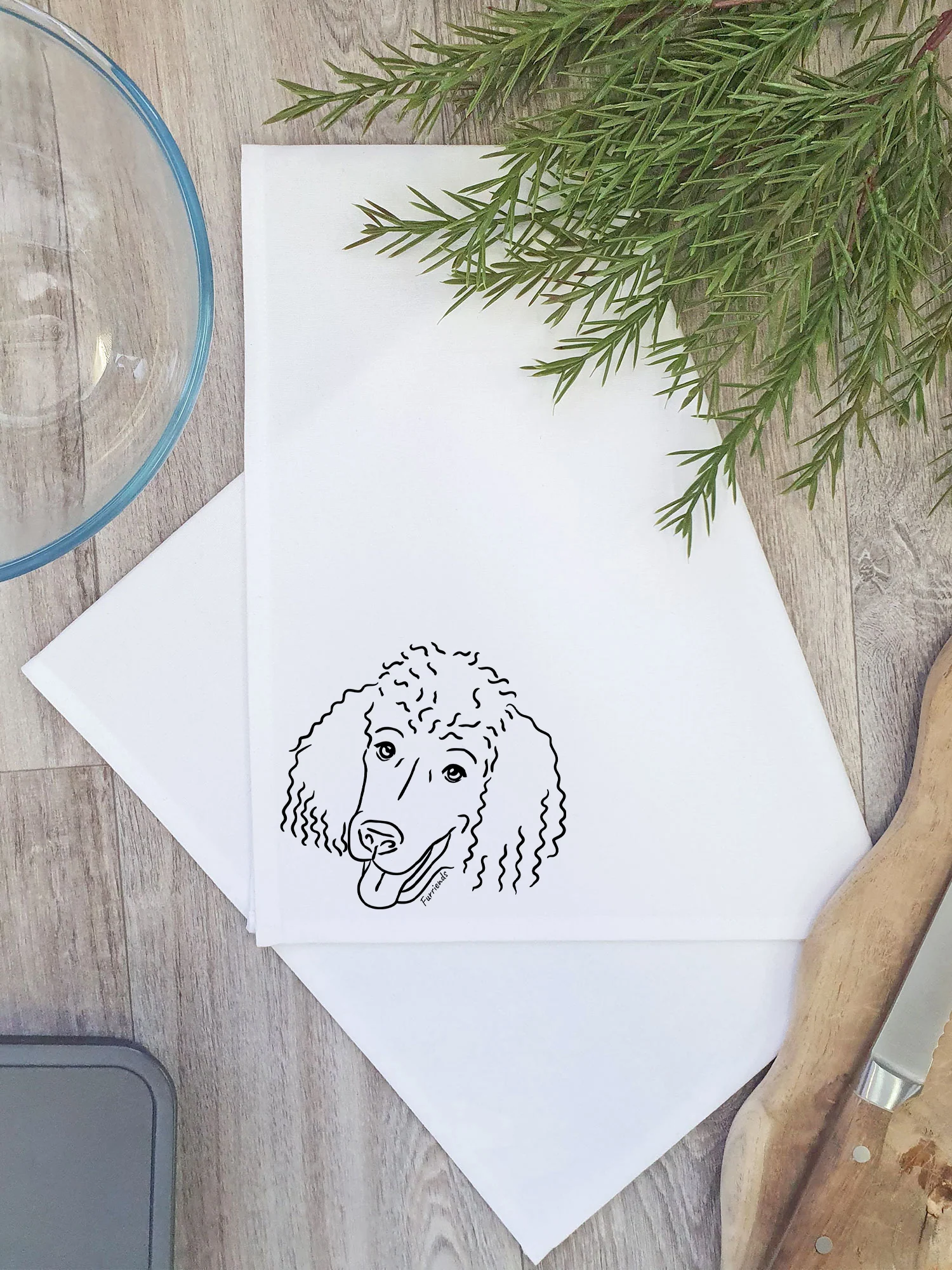 Poodle Tea Towel - Image 4