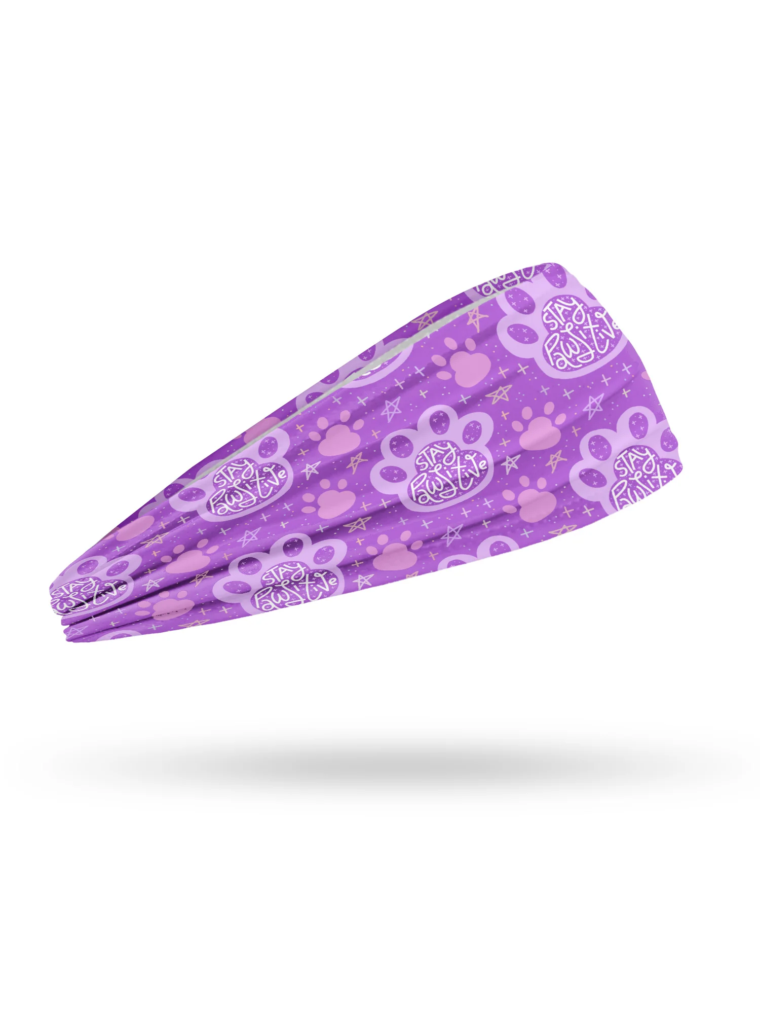 Stay Pawsitive Eco Performance Headband - Image 3