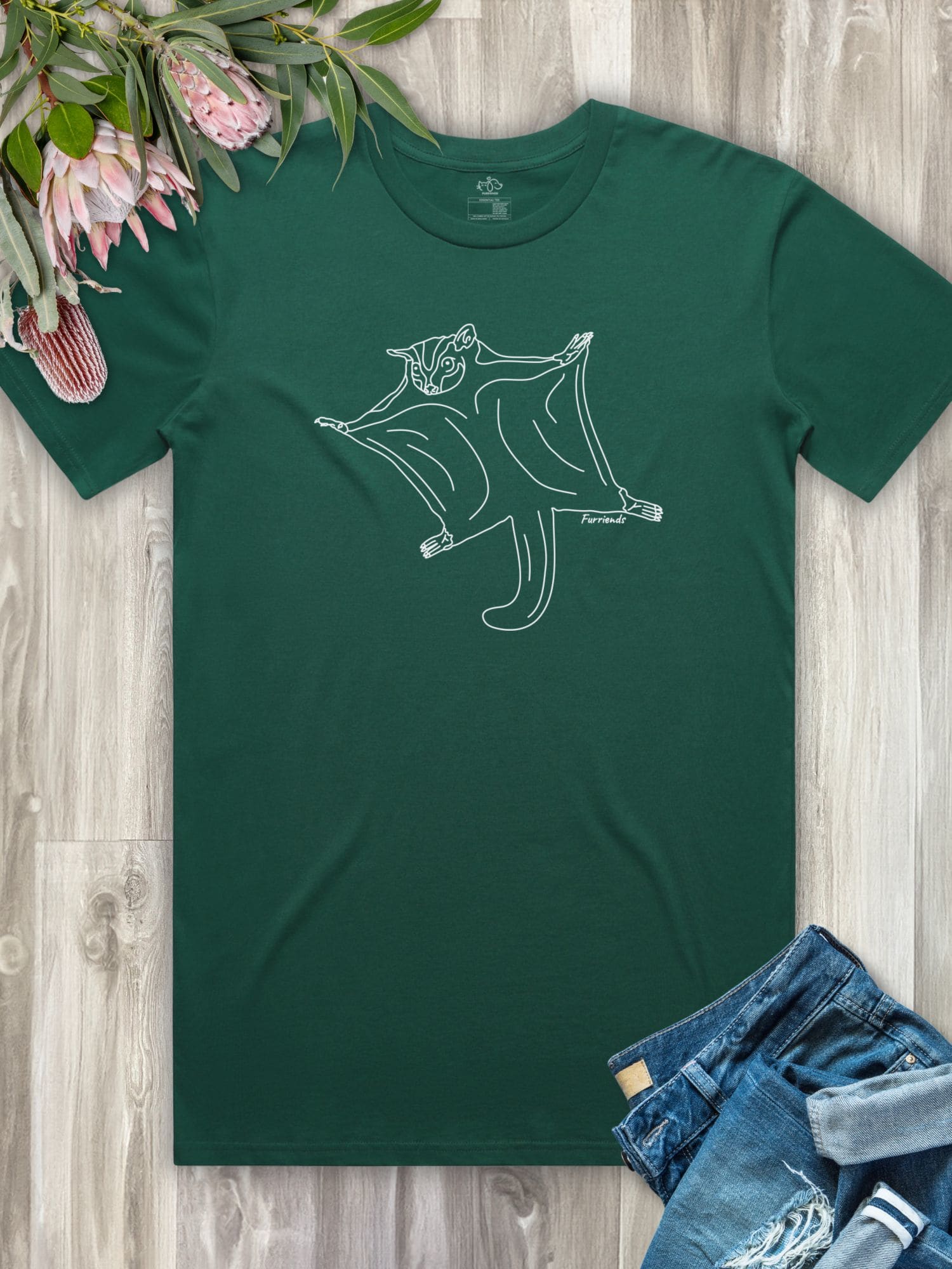 Sugar Glider Essential Unisex Tee - Image 11