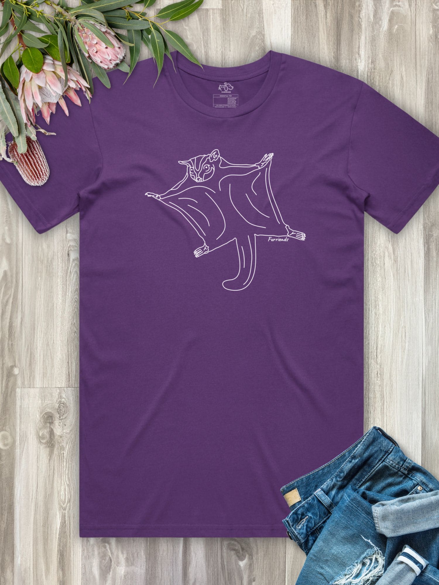 Sugar Glider Essential Unisex Tee - Image 15