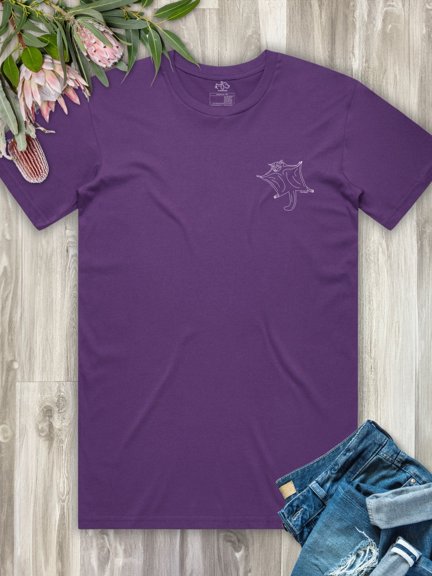 Sugar Glider Essential Unisex Tee - Image 16
