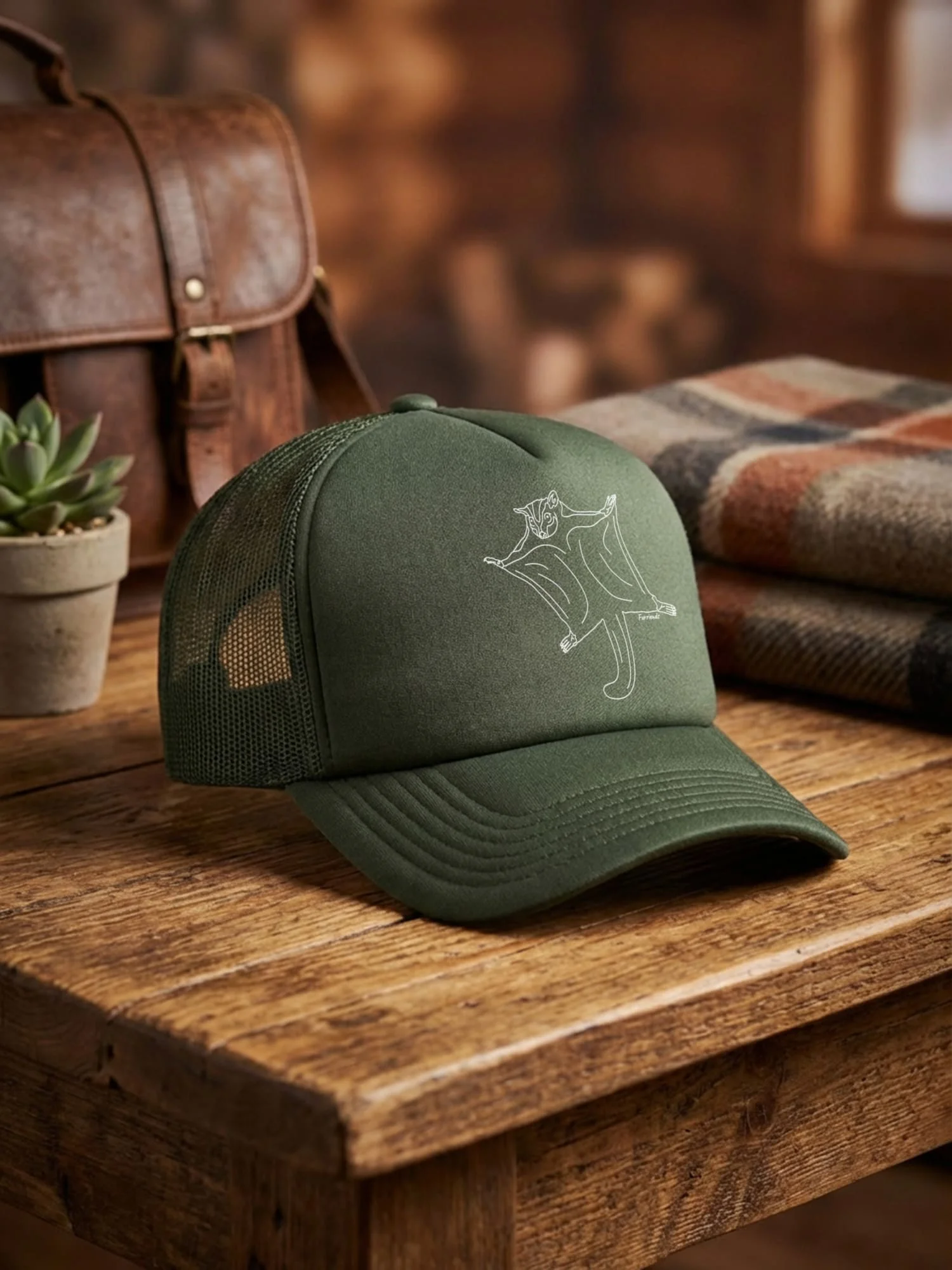 Sugar Glider Foam Trucker Cap - Image 6