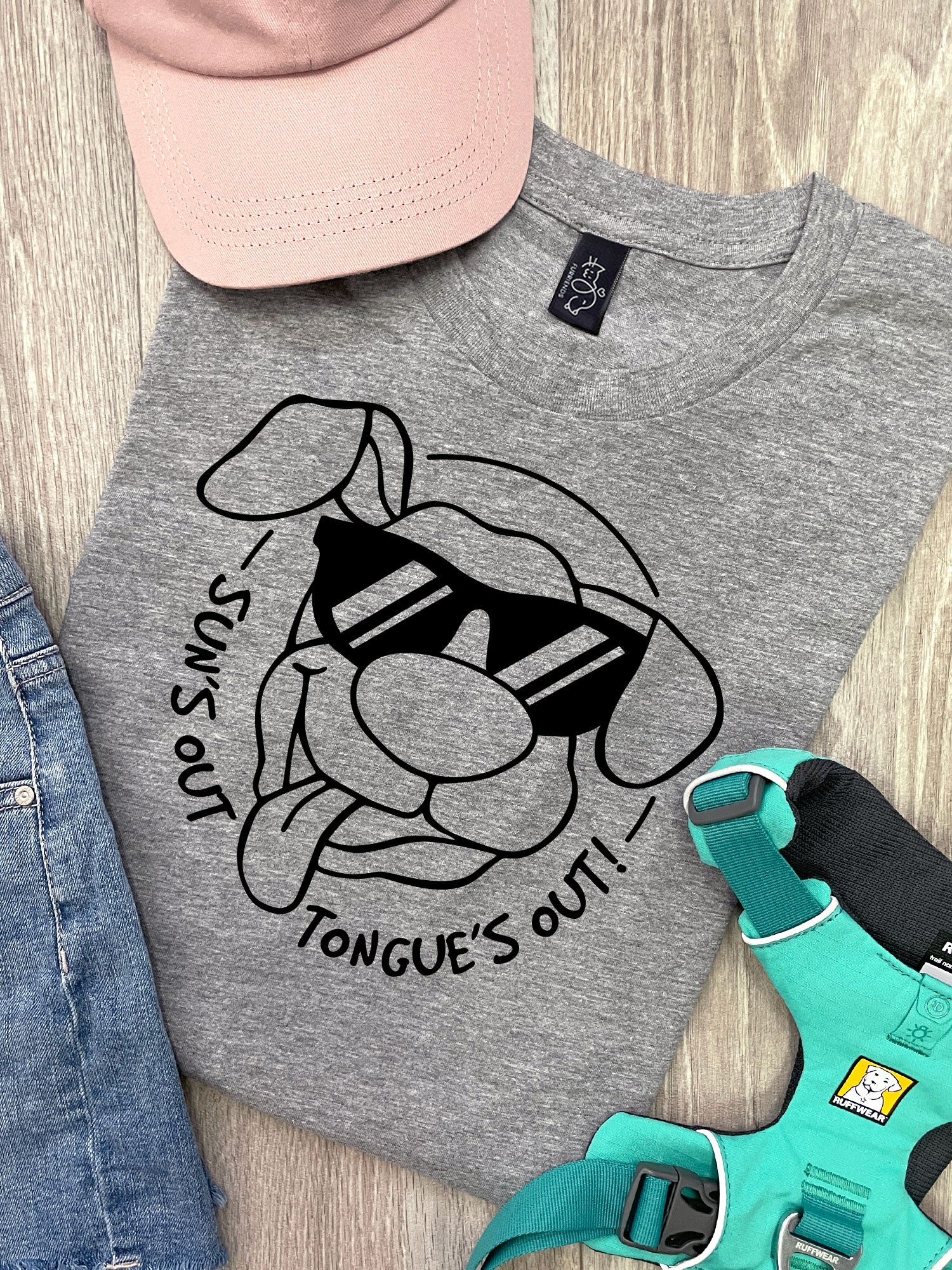 Sun's Out Tongue's Out Ava Women's Regular Fit Tee - Image 2
