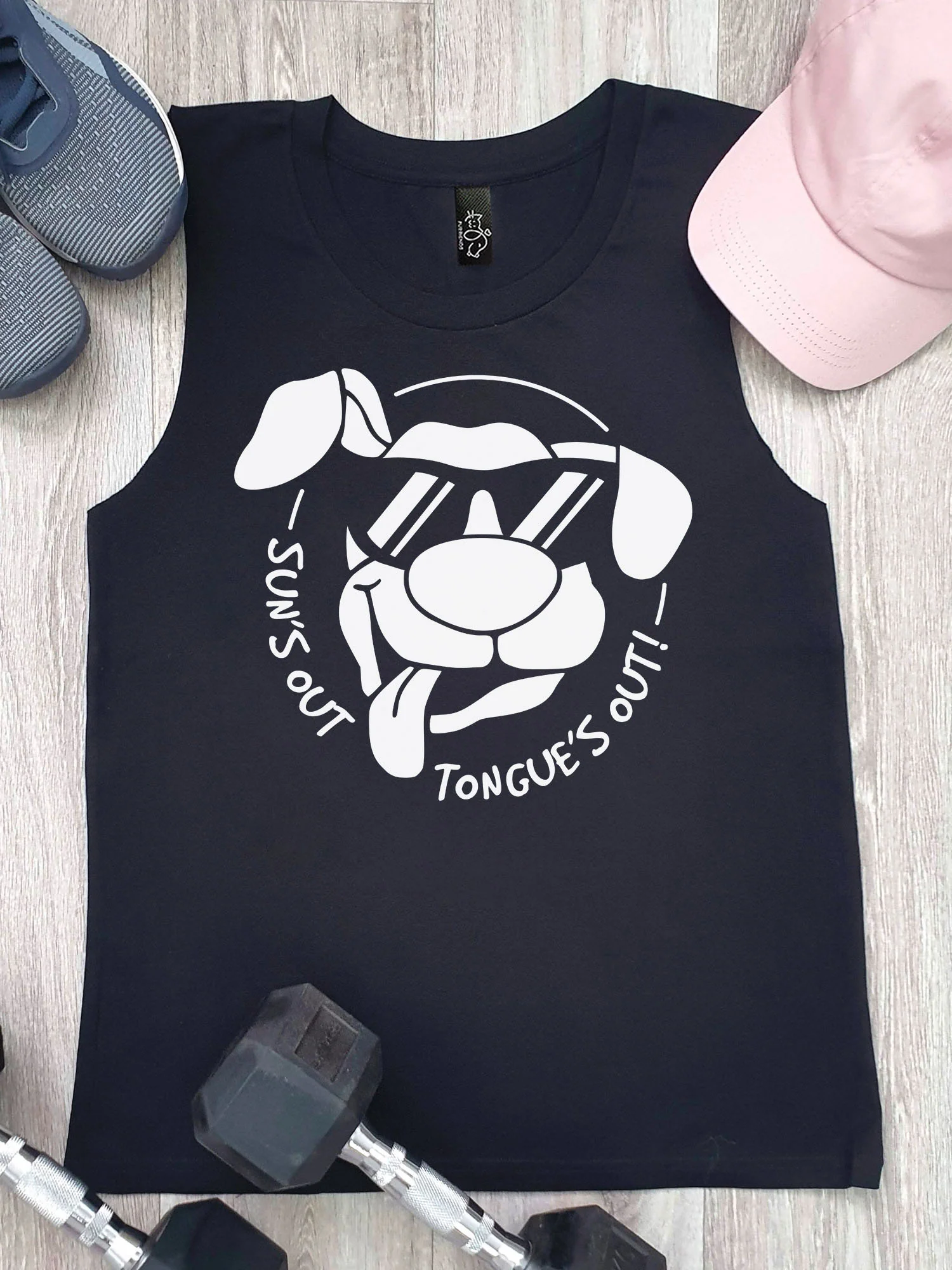 Sun's Out Tongue's Out Marley Tank