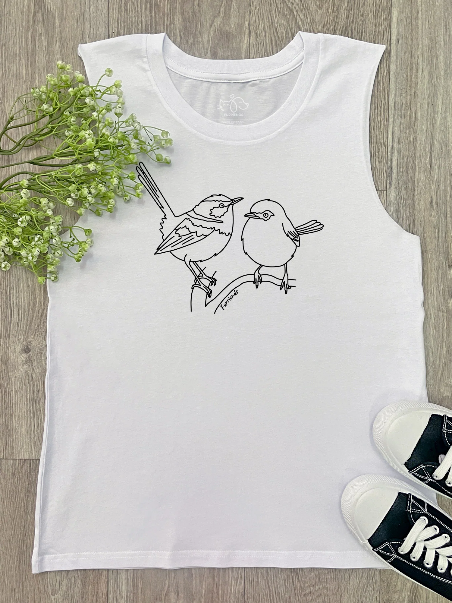 Superb Fairy Wren Marley Tank - Image 4