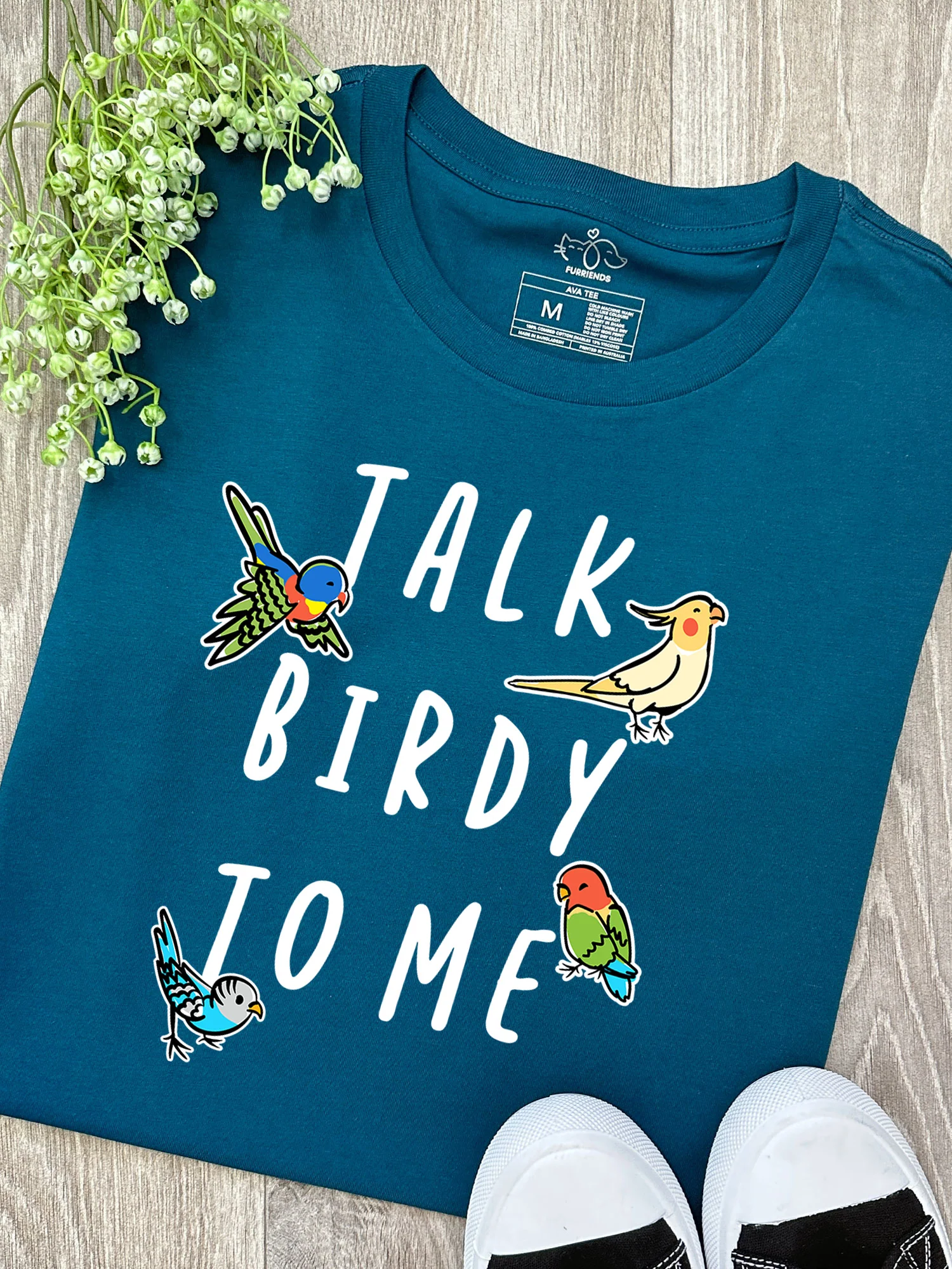 Talk Birdy To Me Ava Women's Regular Fit Tee - Image 2