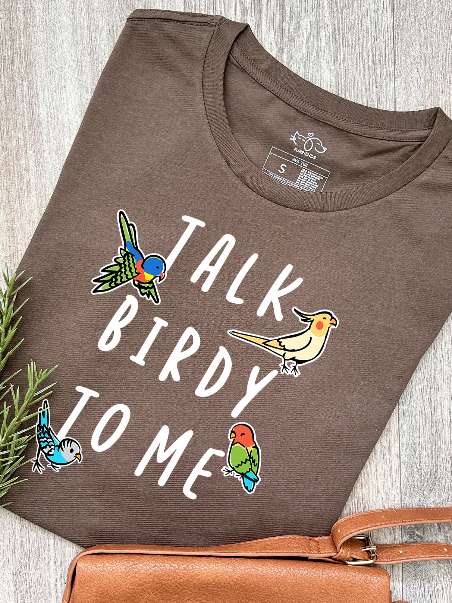 Talk Birdy To Me Ava Women's Regular Fit Tee - Image 3