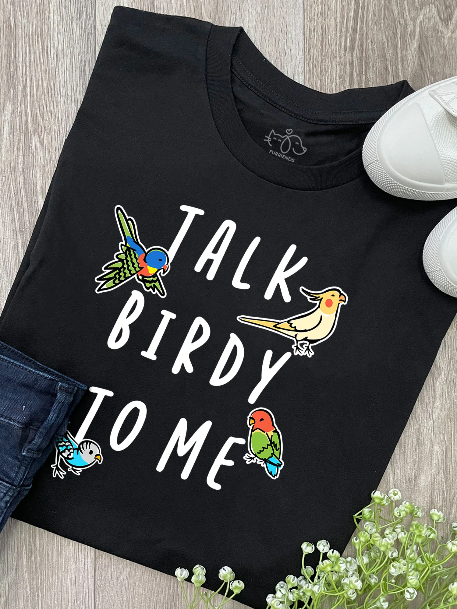 Talk Birdy To Me Ava Women's Regular Fit Tee - Image 4