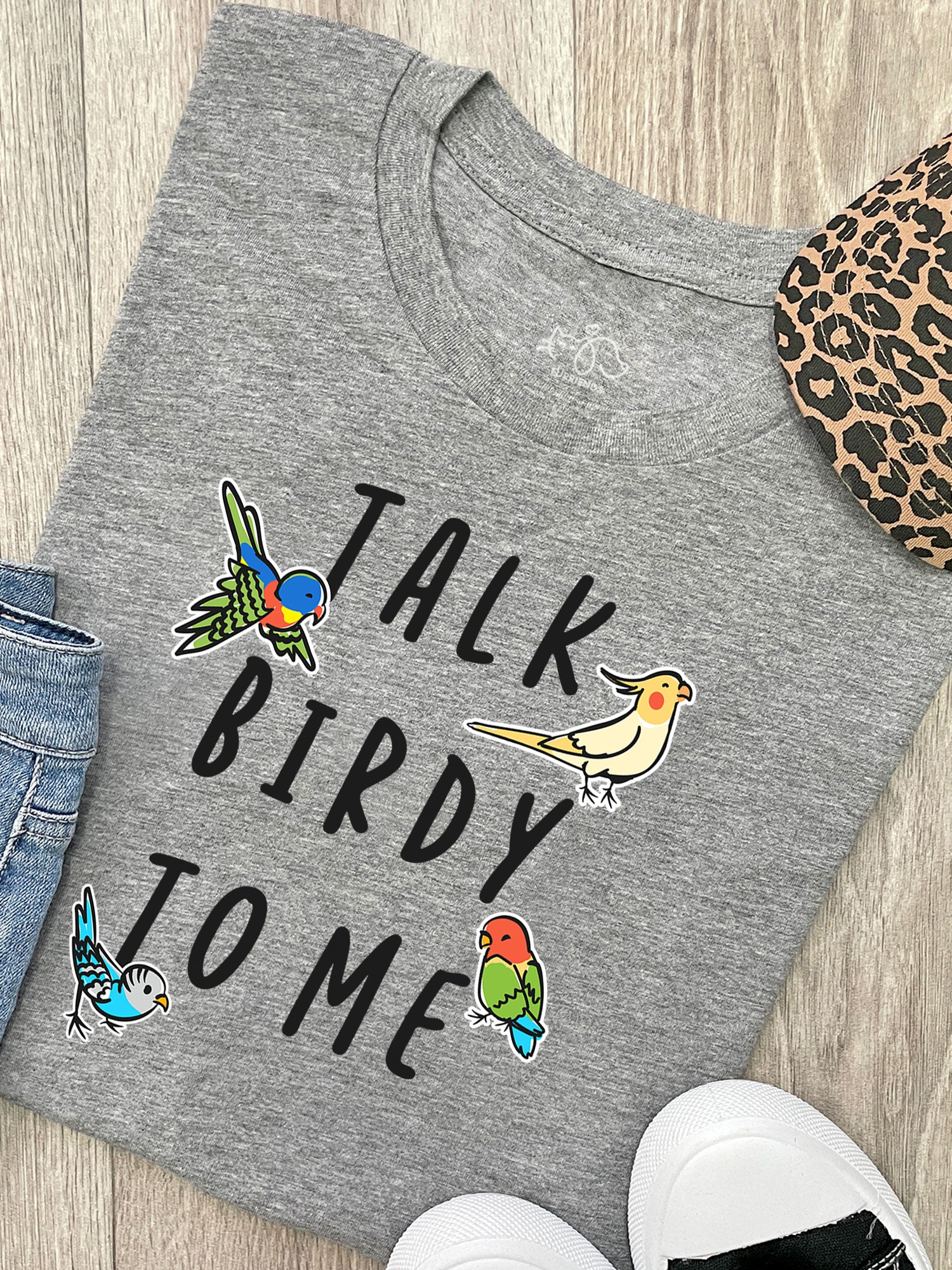 Talk Birdy To Me Ava Women's Regular Fit Tee - Image 7