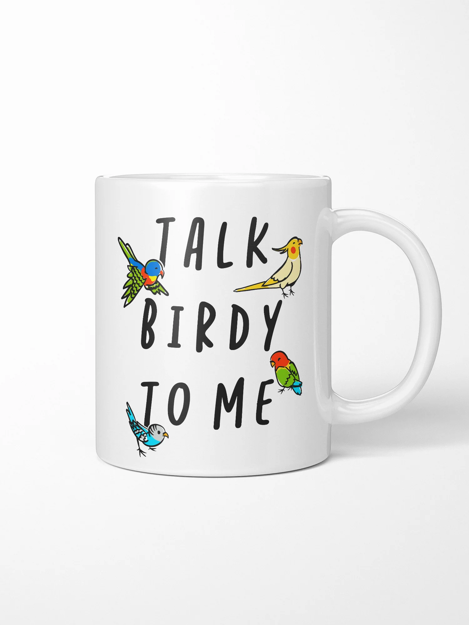 Talk Birdy To Me Ceramic Mug - Image 2