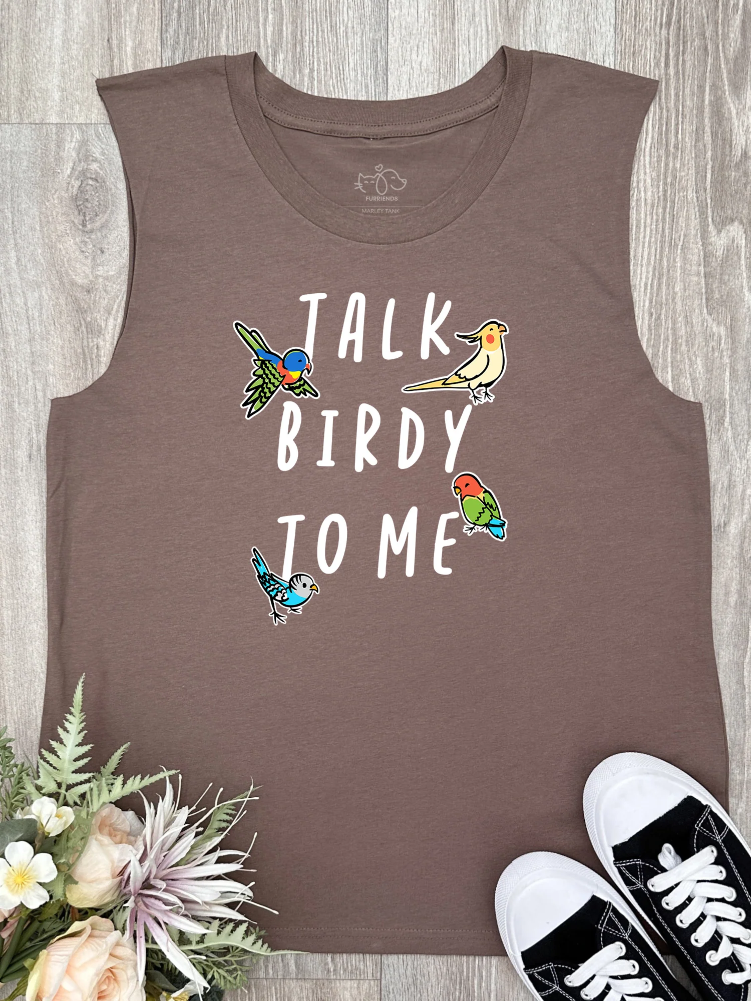 Talk Birdy To Me Marley Tank - Image 6