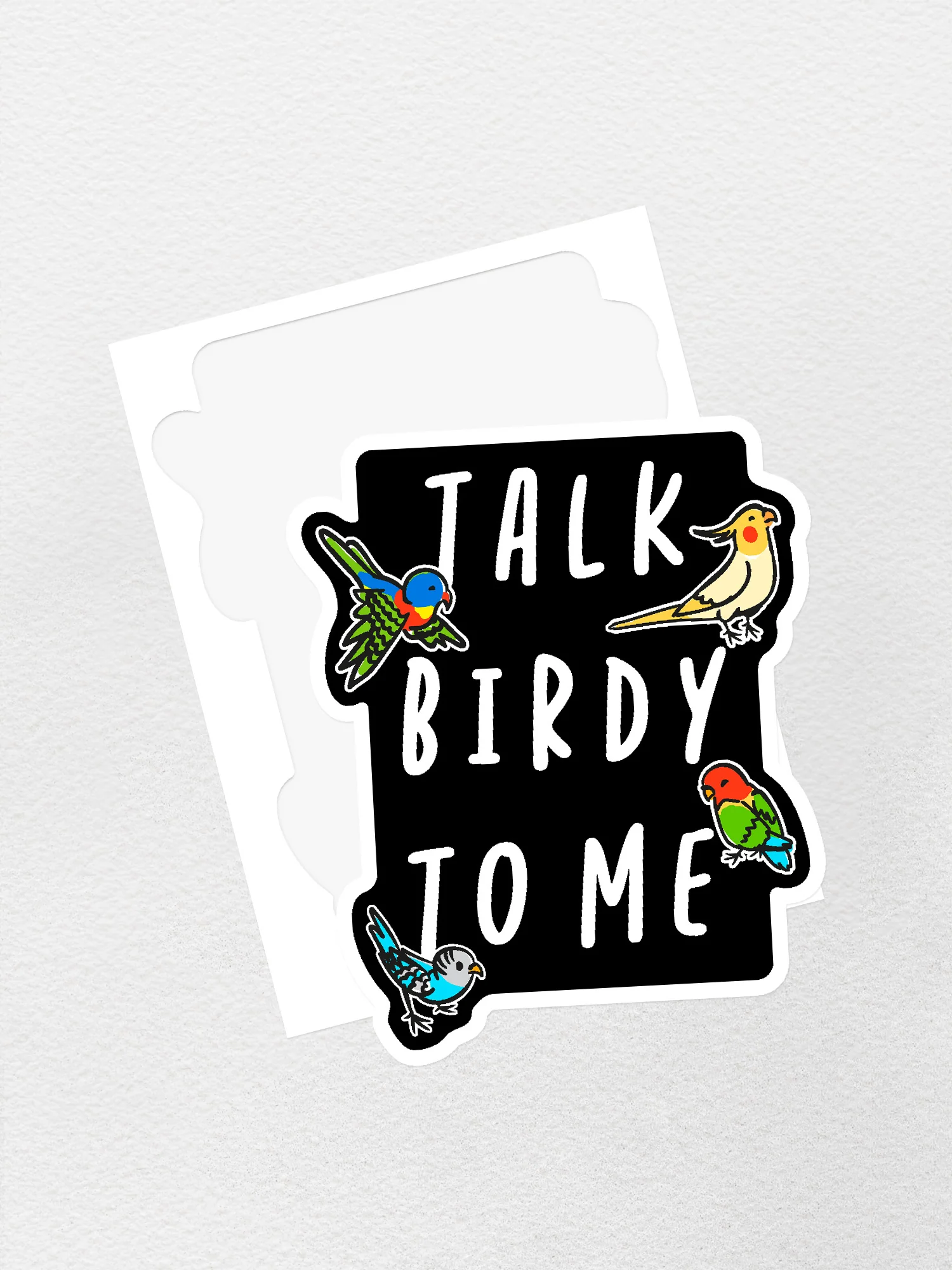 Talk Birdy To Me Sticker - Image 3