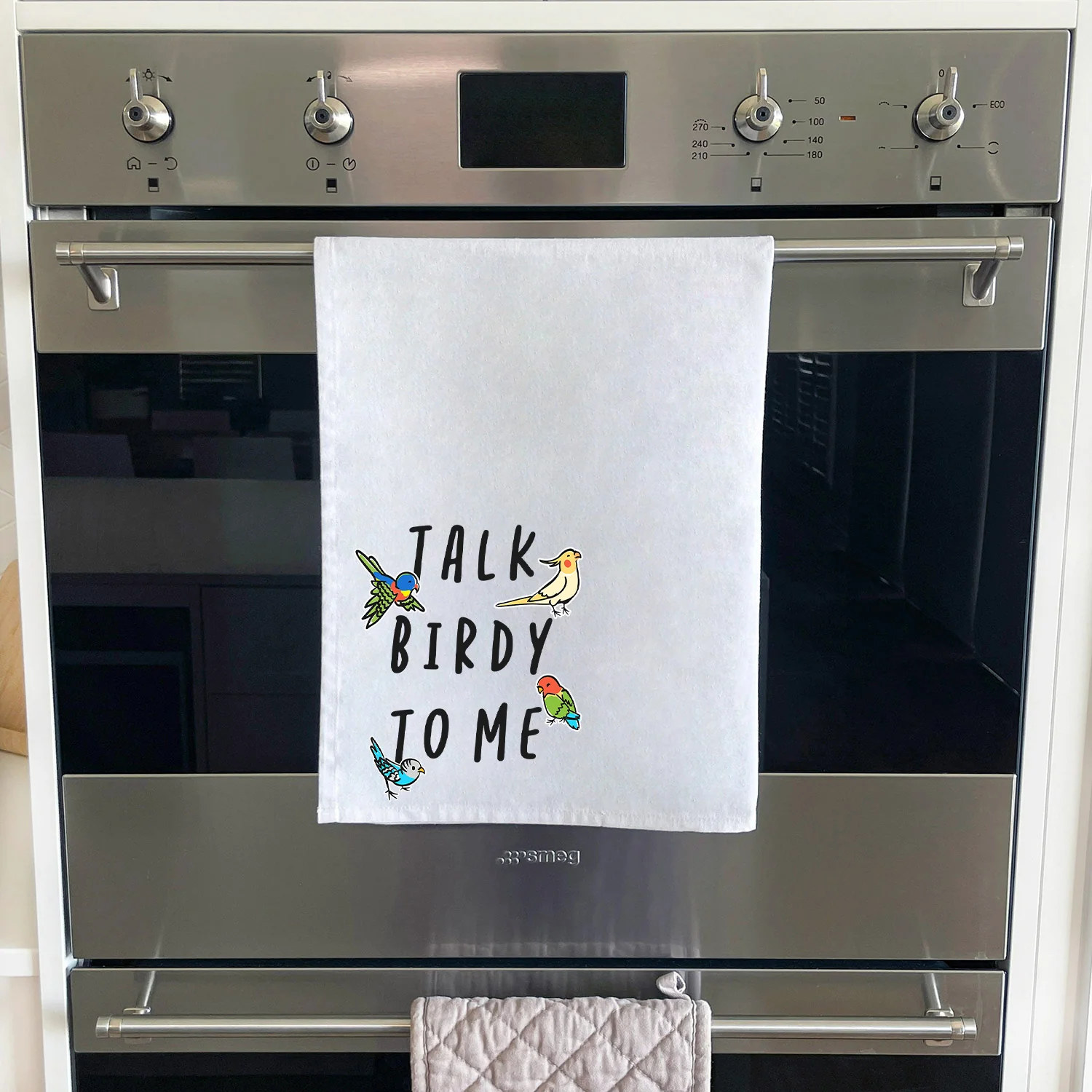 Talk Birdy To Me Tea Towel - Image 4