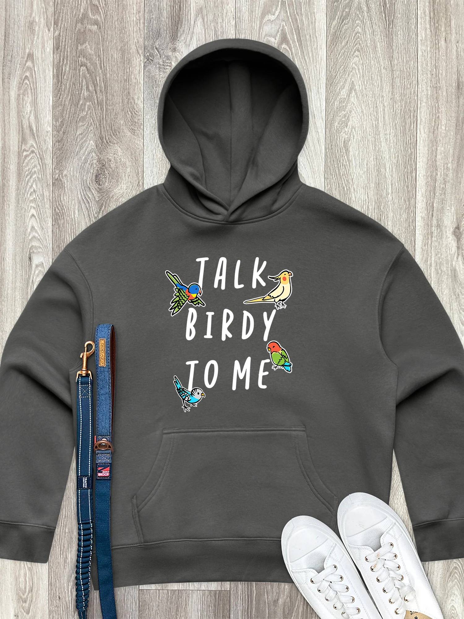 Talk Birdy To Me Women's Comfort Hood - Image 4