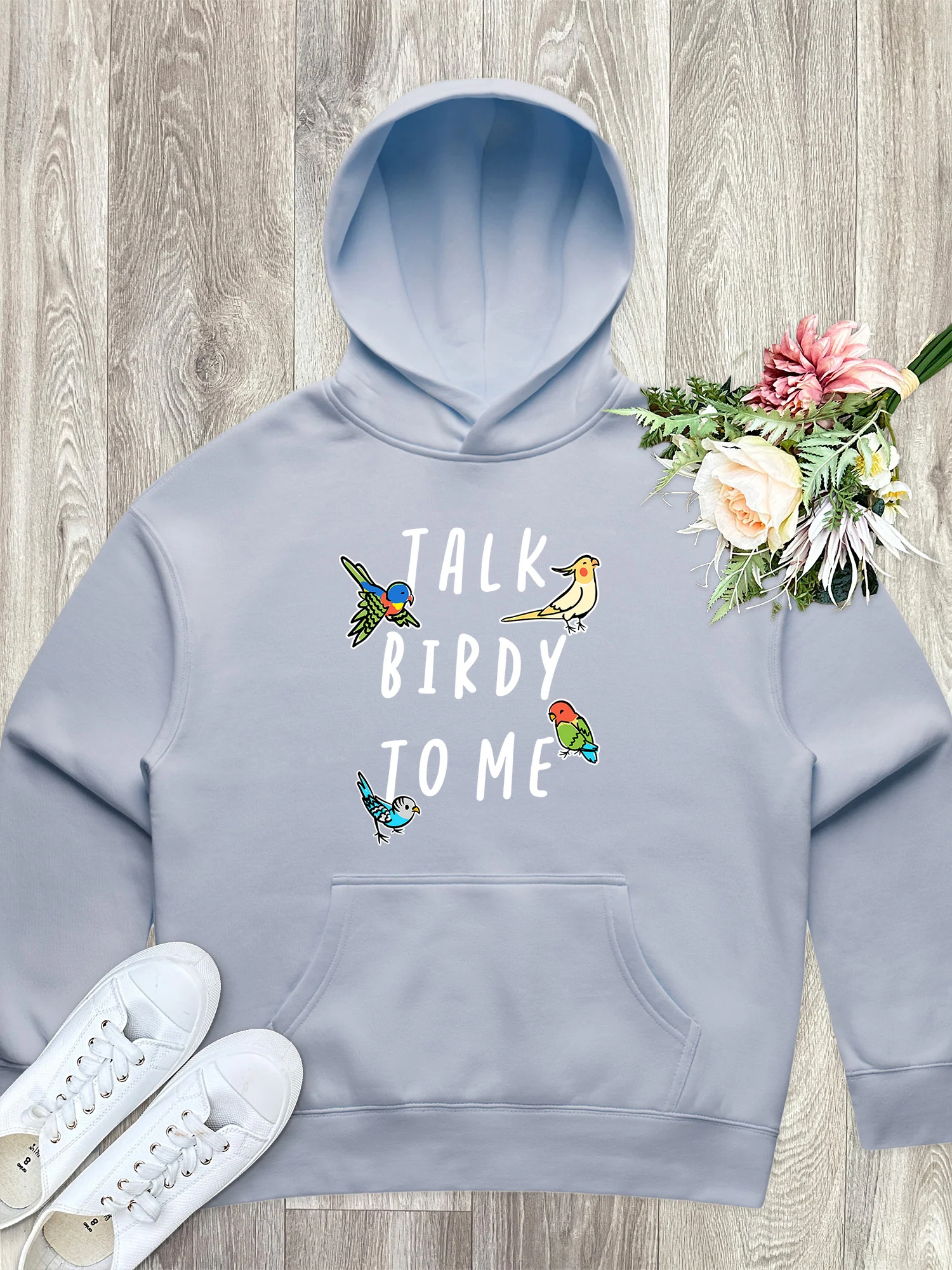 Talk Birdy To Me Women's Comfort Hood - Image 5