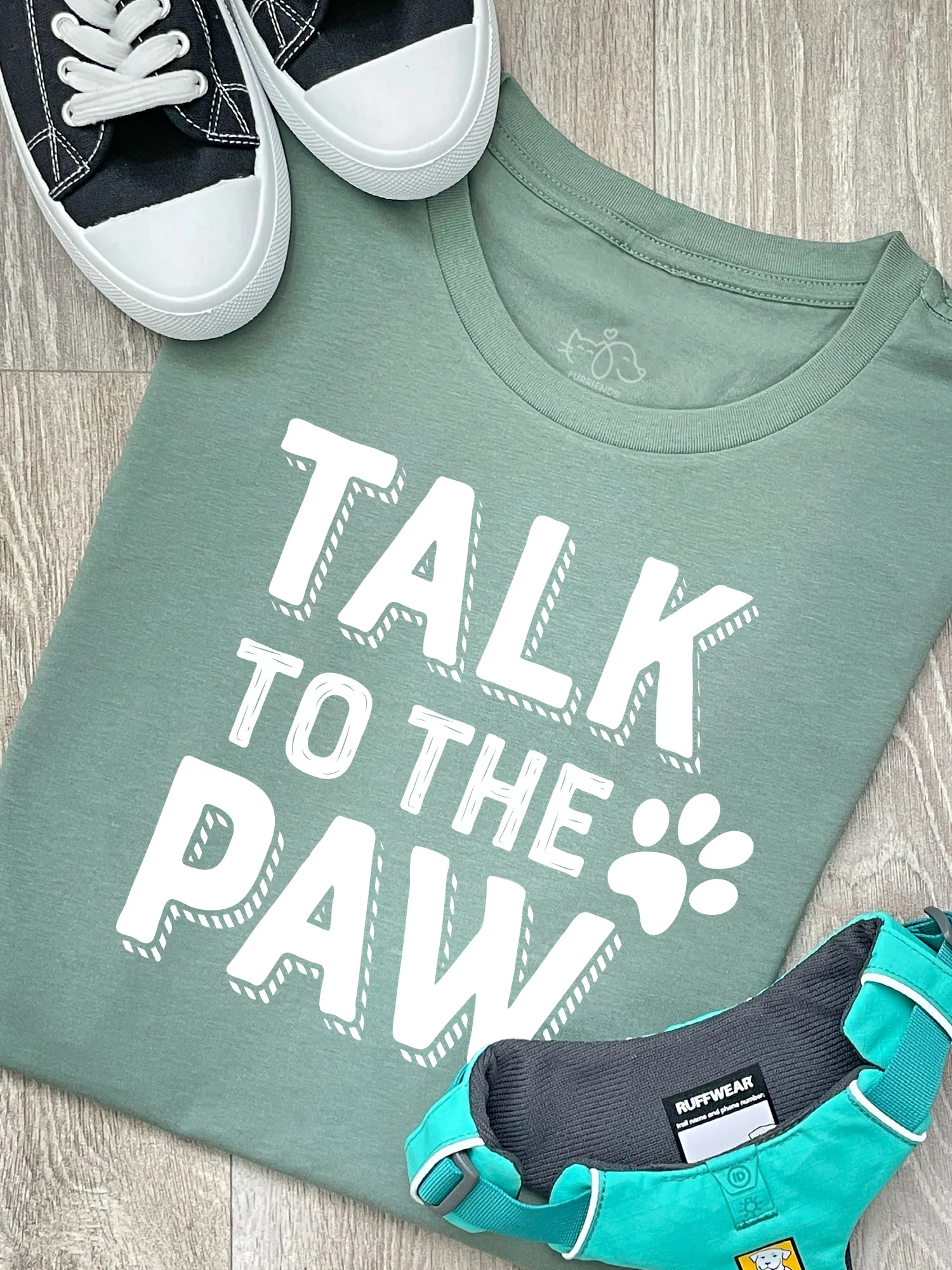 Talk To The Paw Ava Women's Regular Fit Tee - Image 7