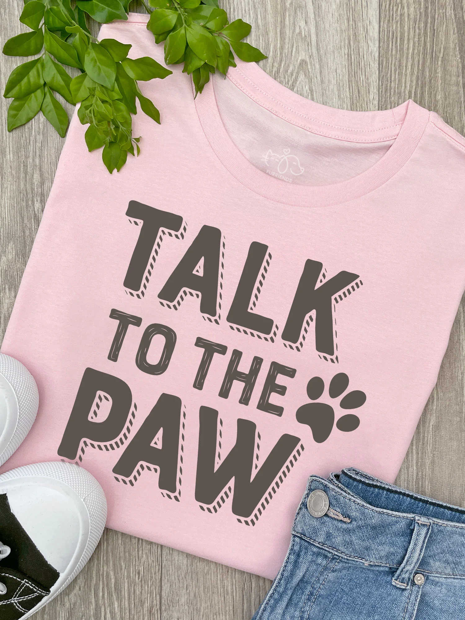 Talk To The Paw Ava Women's Regular Fit Tee - Image 9