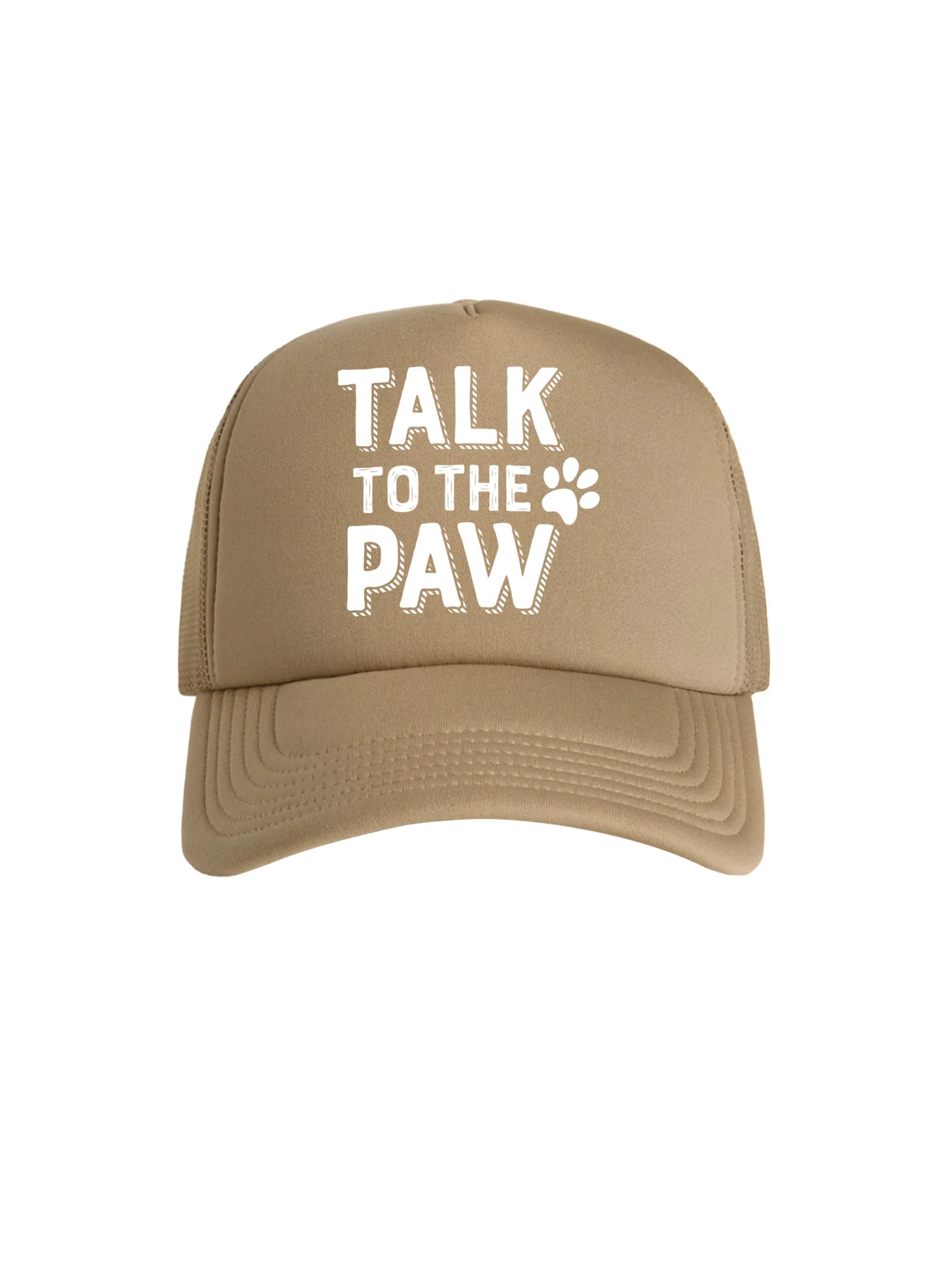 Talk To The Paw Foam Trucker Cap - Image 7