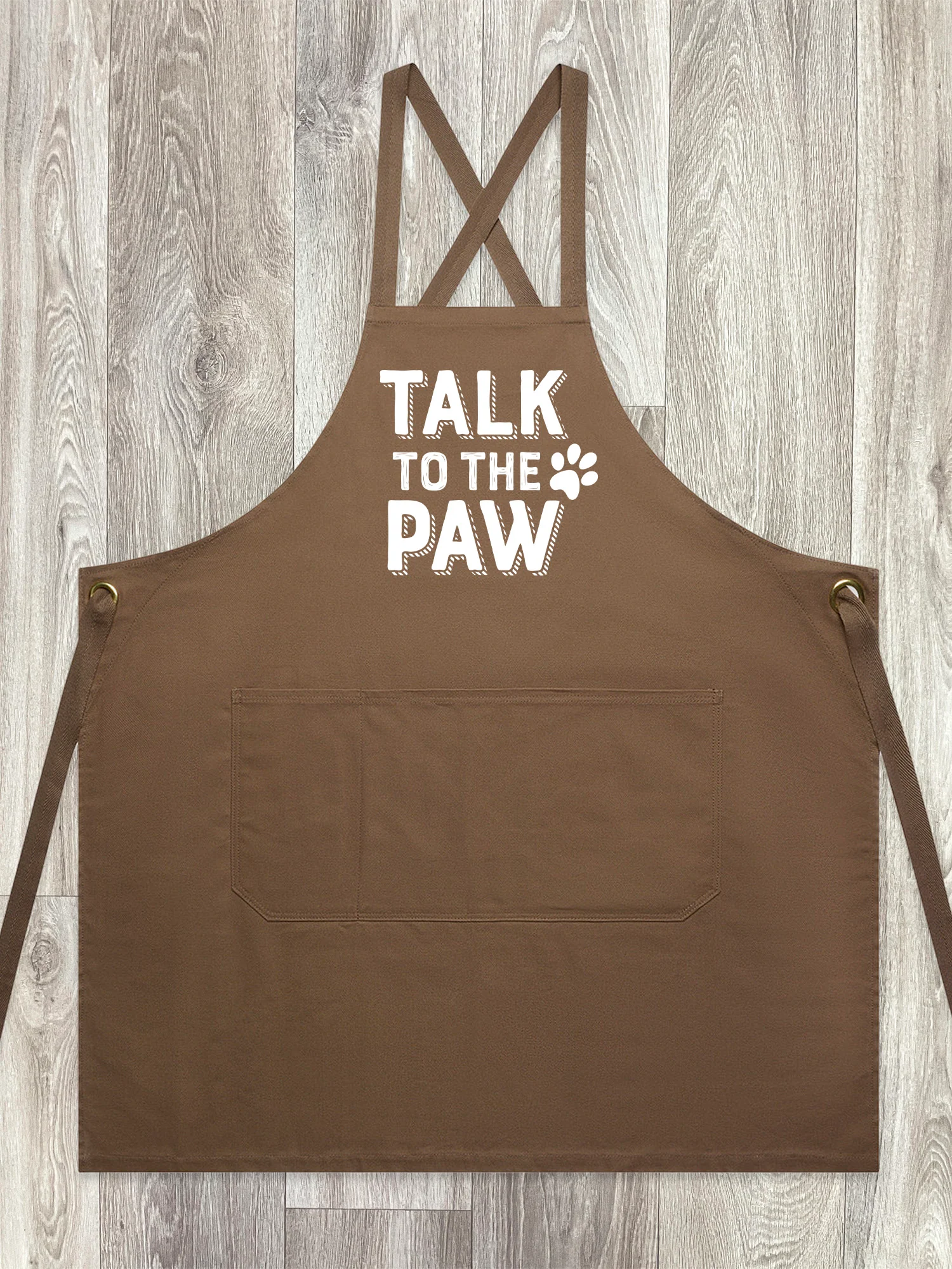 Talk To The Paw Jarrah Crossback Apron