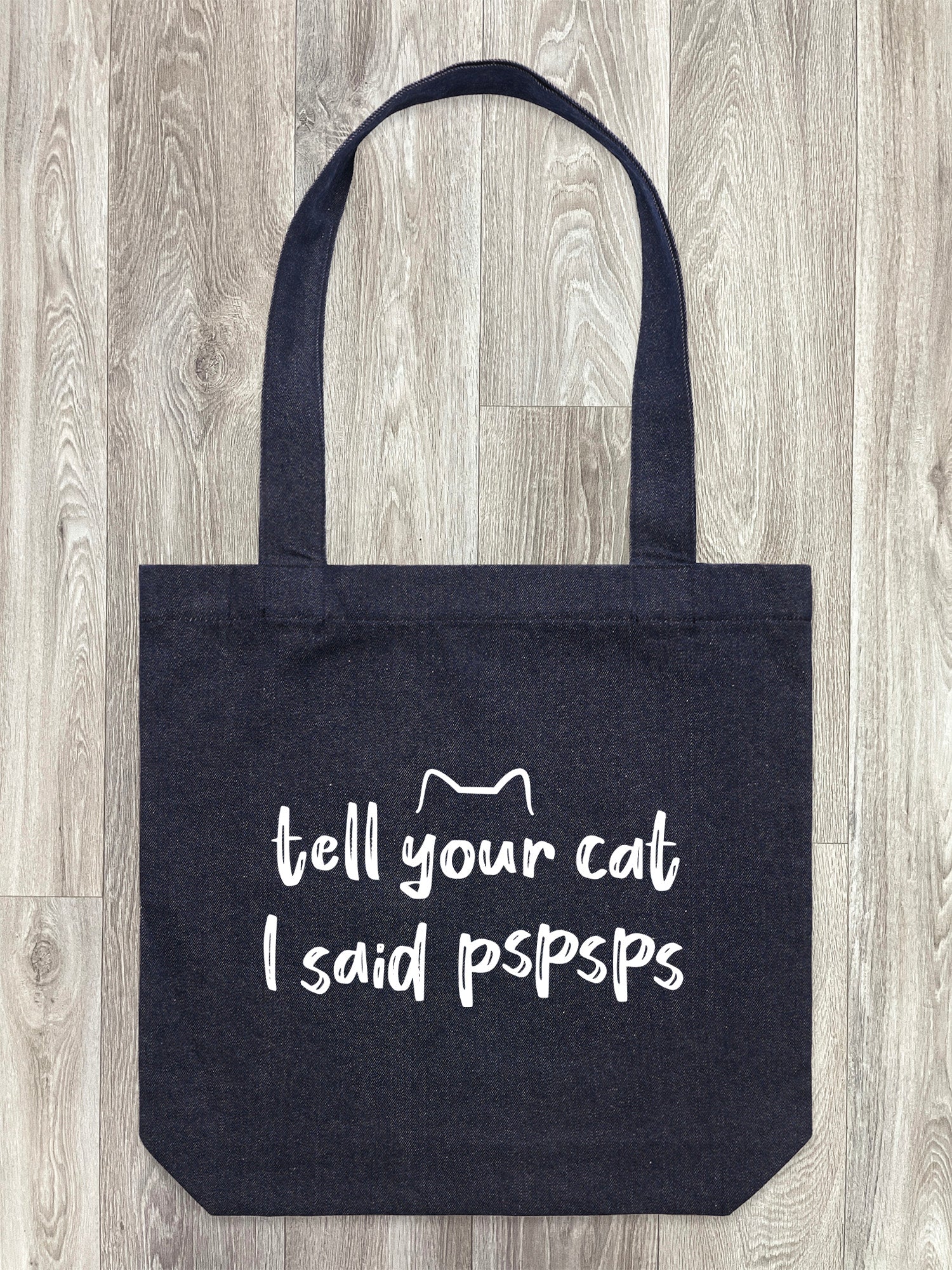 Tell Your Cat I Said pspsps Edith Tote Bag - Image 2