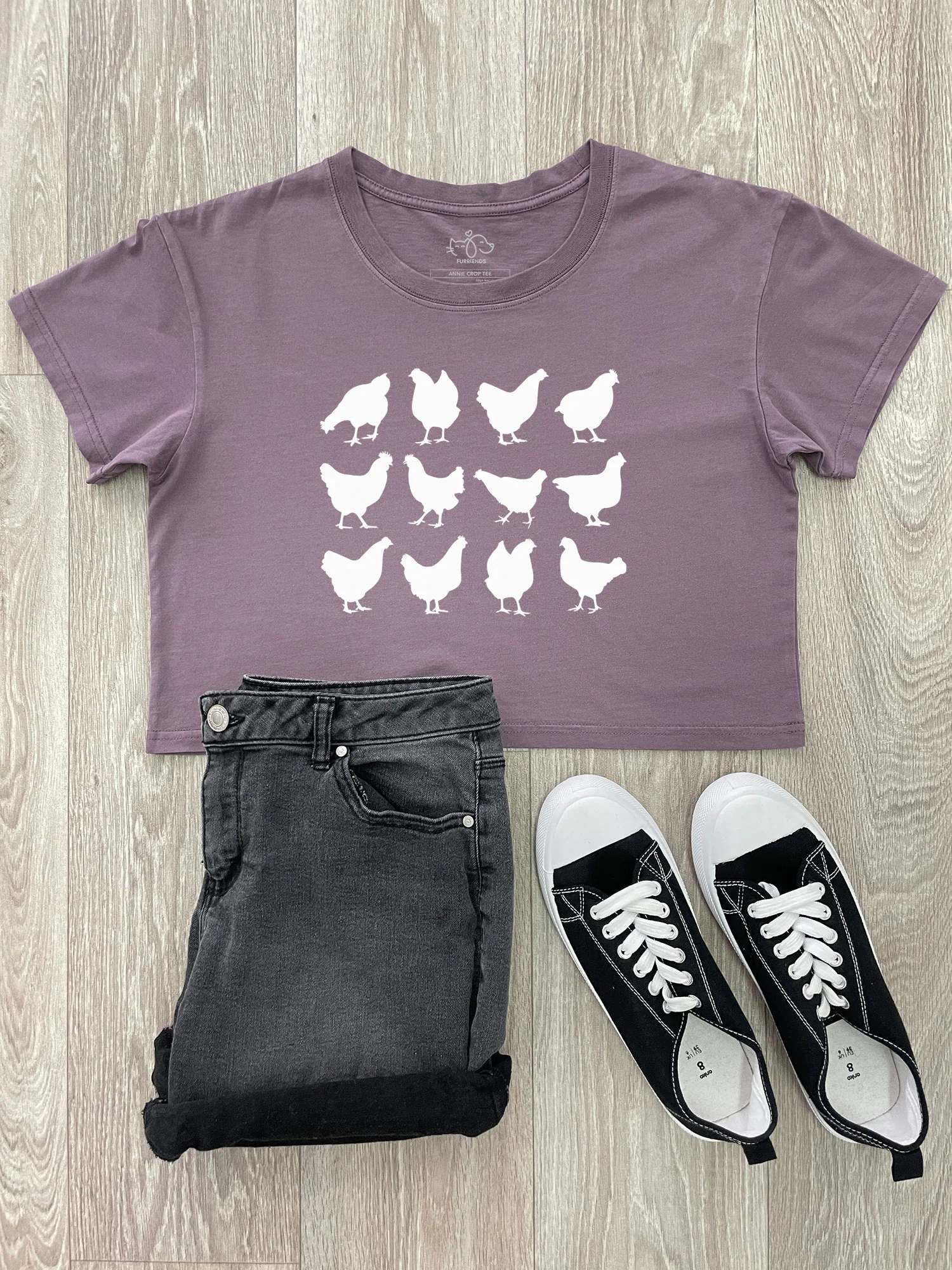 The Flock Annie Crop Tee - Image 2