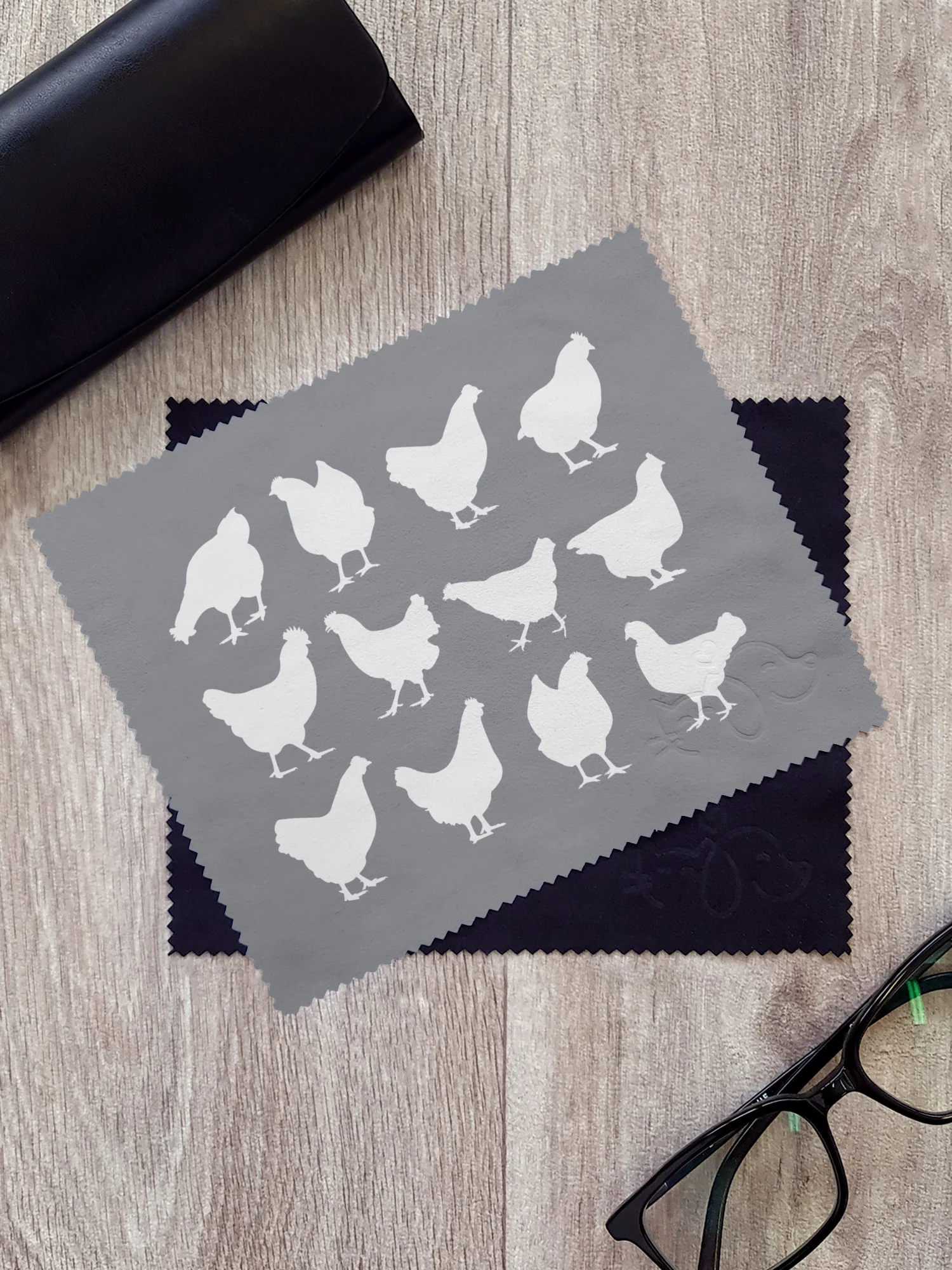 The Flock Microfibre Suede Glasses Cleaning Cloths (Twinpack) - Image 3
