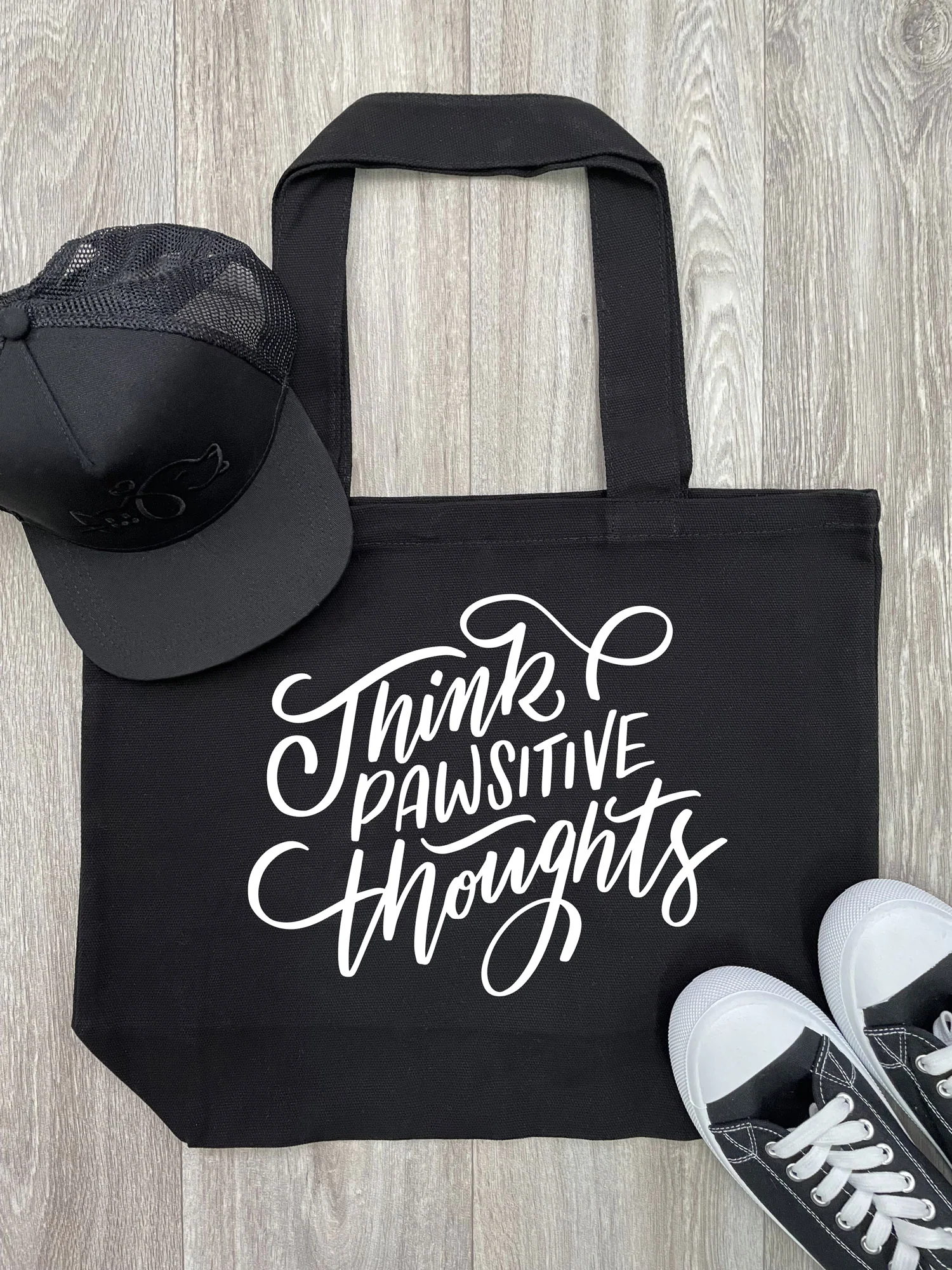 Think Pawsitive Thoughts Stella Tote Bag