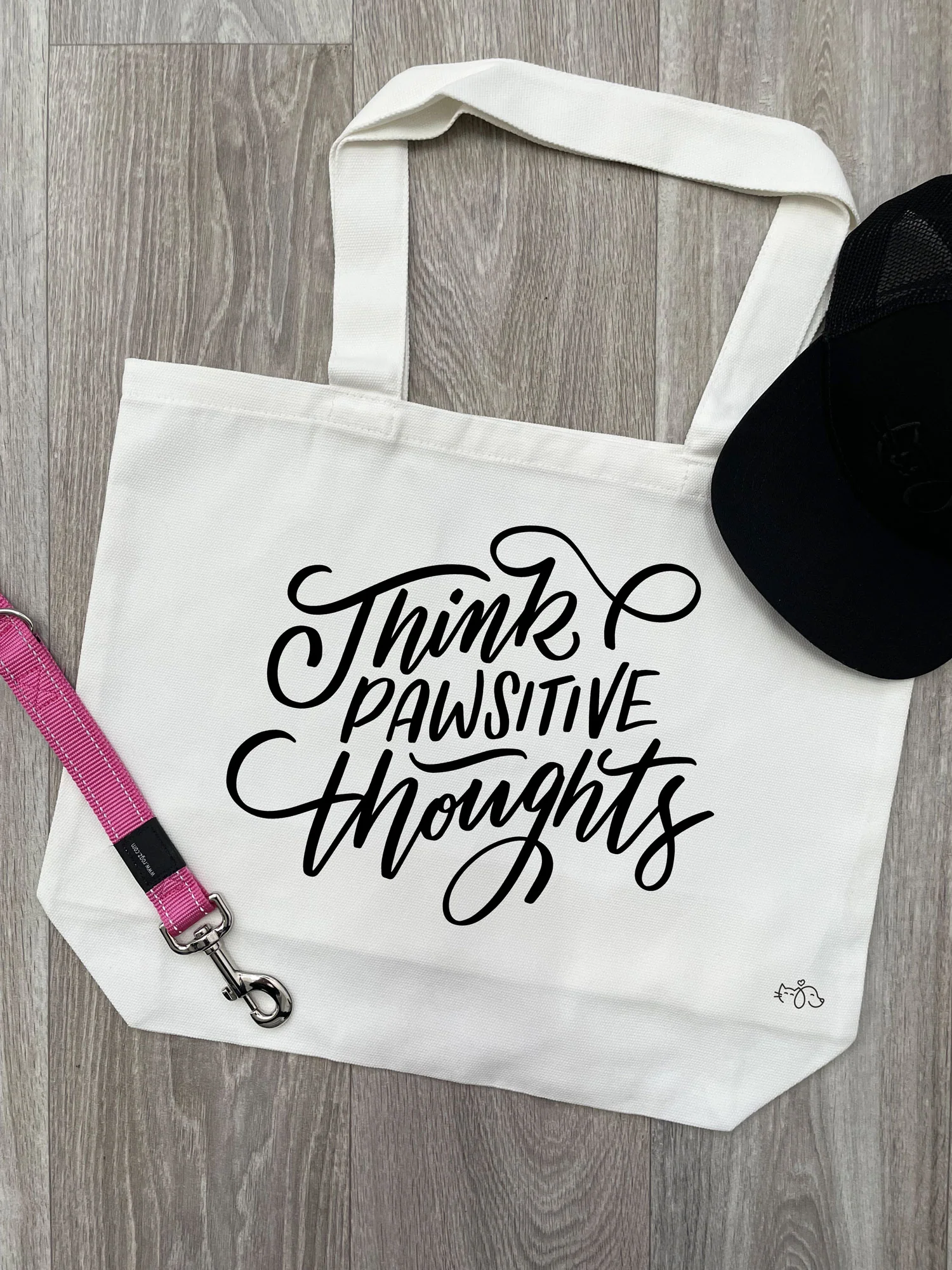 Think Pawsitive Thoughts Stella Tote Bag - Image 2